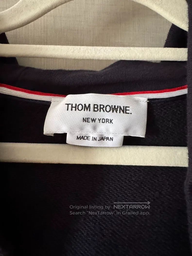 Thom Browne Thom Browne Dark blue coat Size US XXL / EU 58 / 5 - 3 Thumbnail