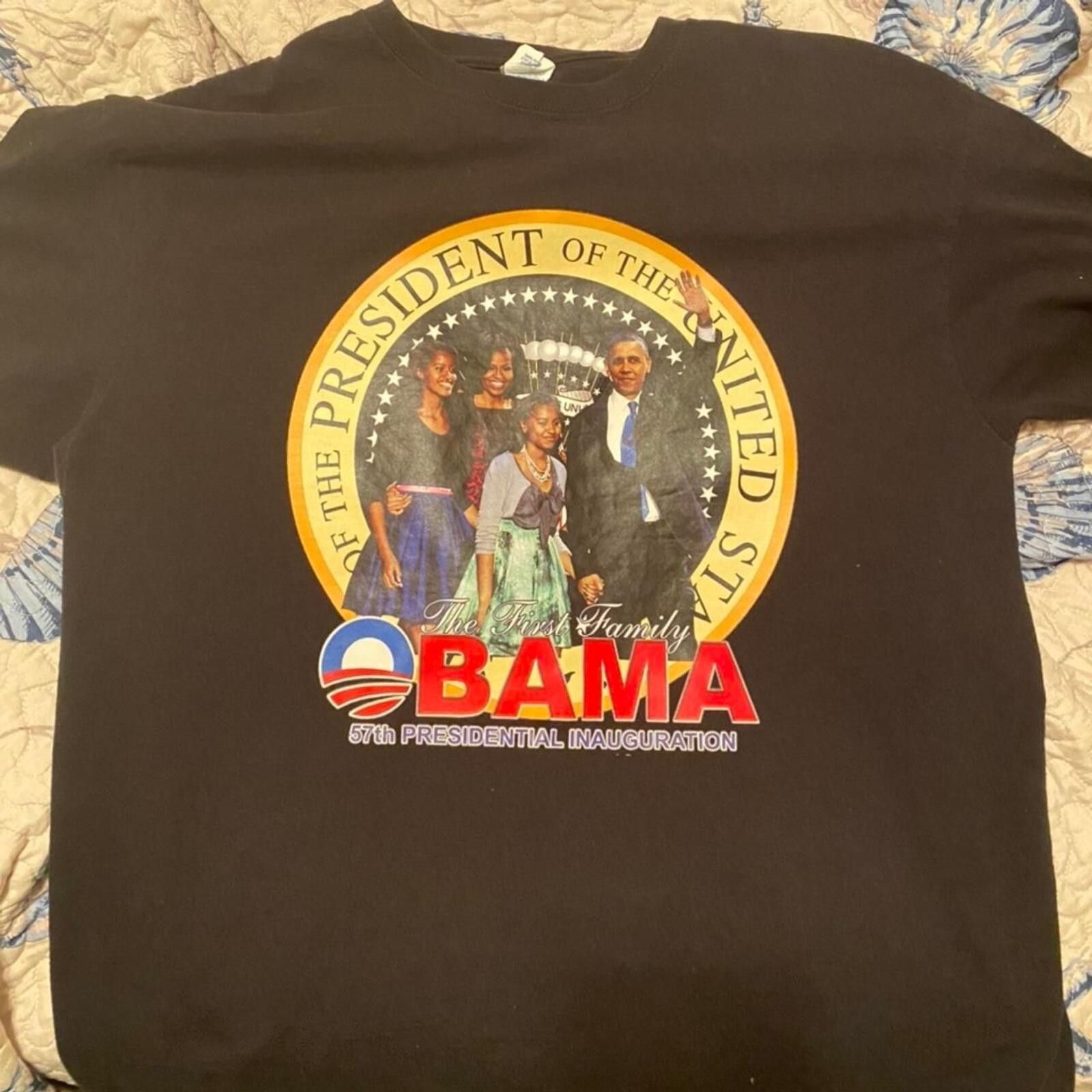 President Obama First Family 57th Inauguration Men's T-Shirt