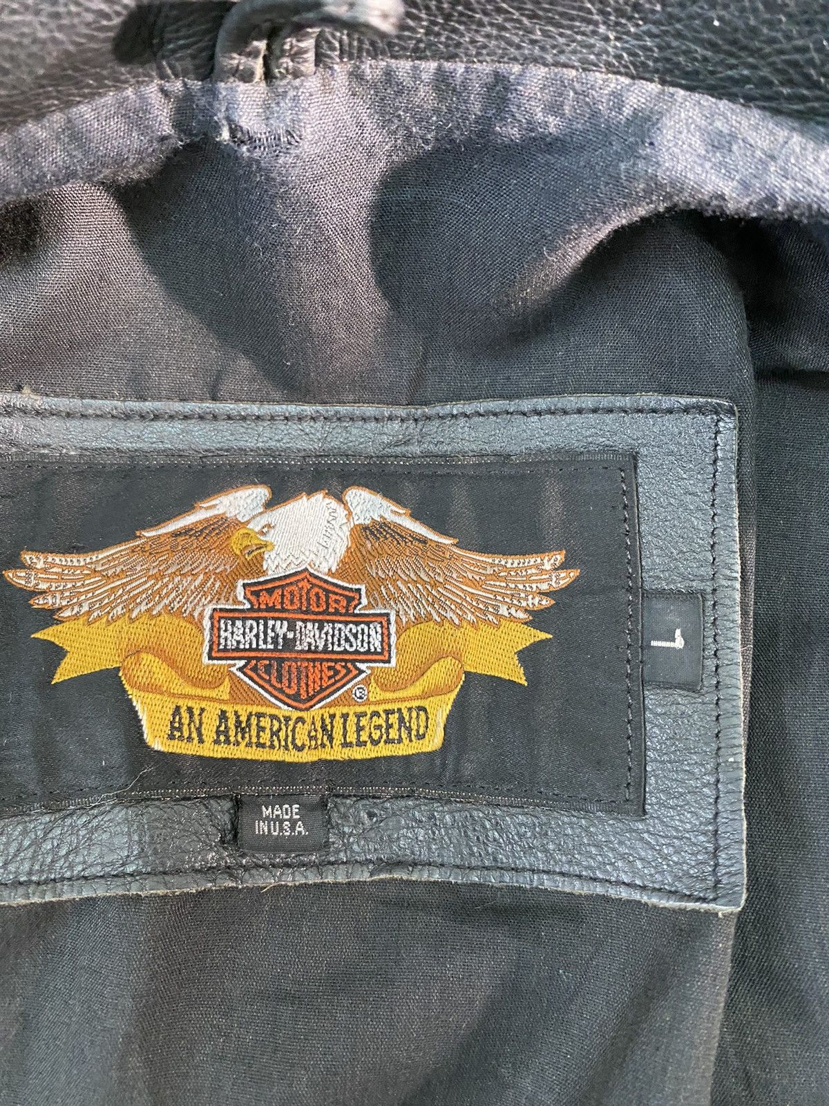 Harley Davidson Vtg Harley Davidson Perfecto Style Limited Leather Jacket Size US L / EU 52-54 / 3 - 18 Thumbnail