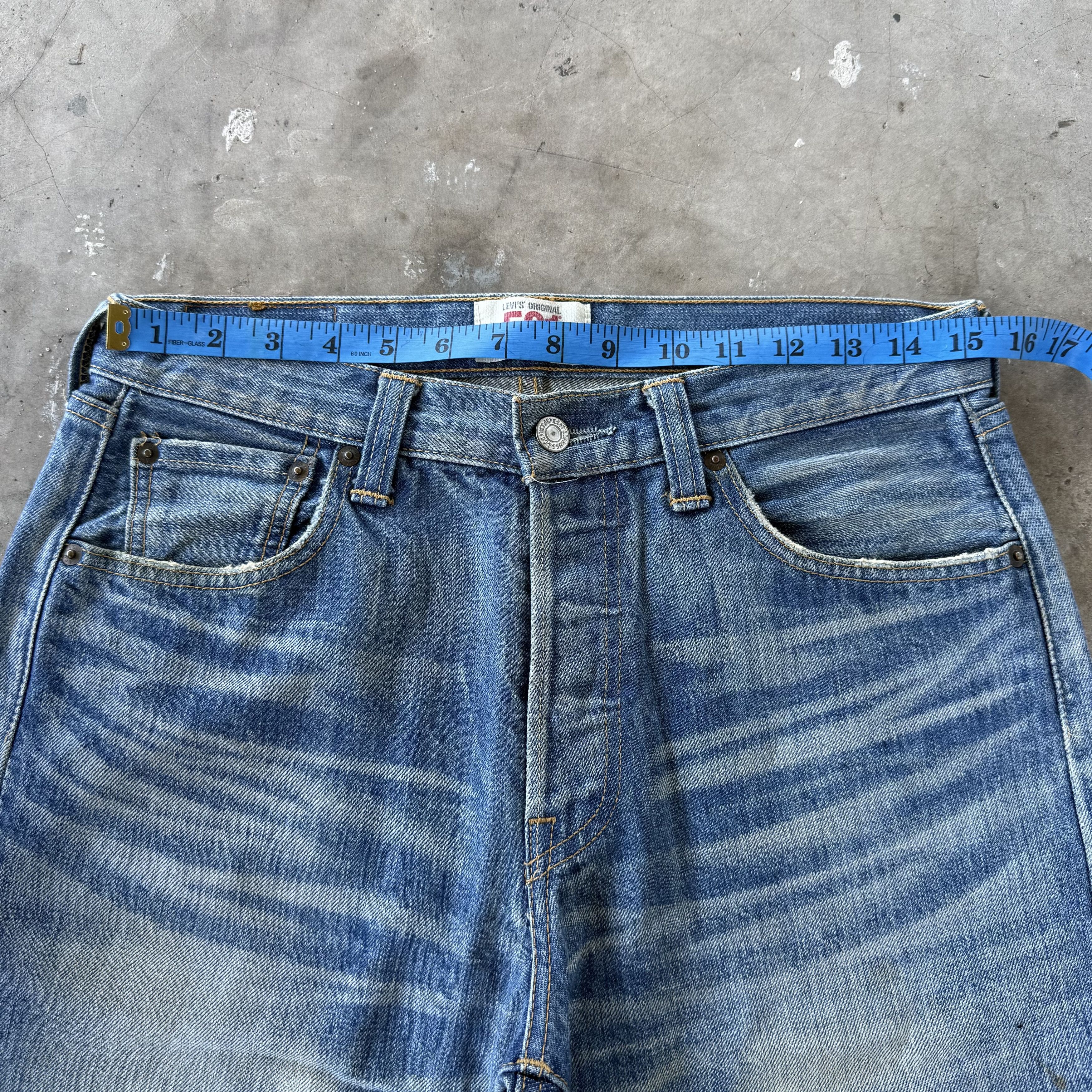Levi's Vintage Levi's 501 Button Fly Size US 30 / EU 46 - 7 Thumbnail