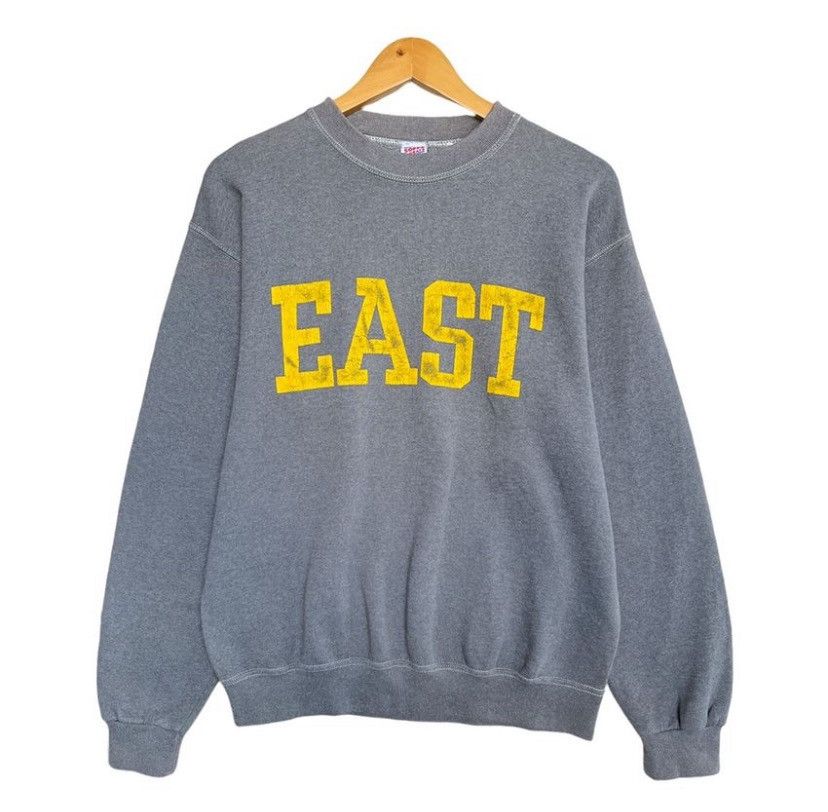 Vintage Vintage 80s East Crewneck Vintage East Sweatshirt Size M Size US M / EU 48-50 / 2 - 1 Thumbnail