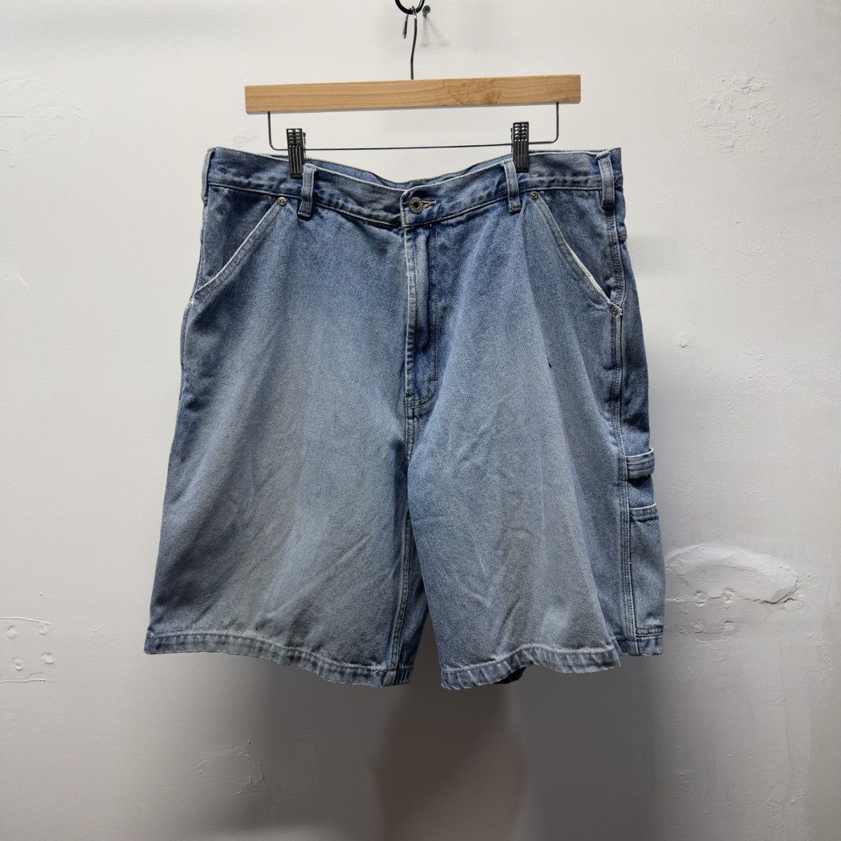 Vintage zx faded distressed wide Leg loose opium flared shorts
