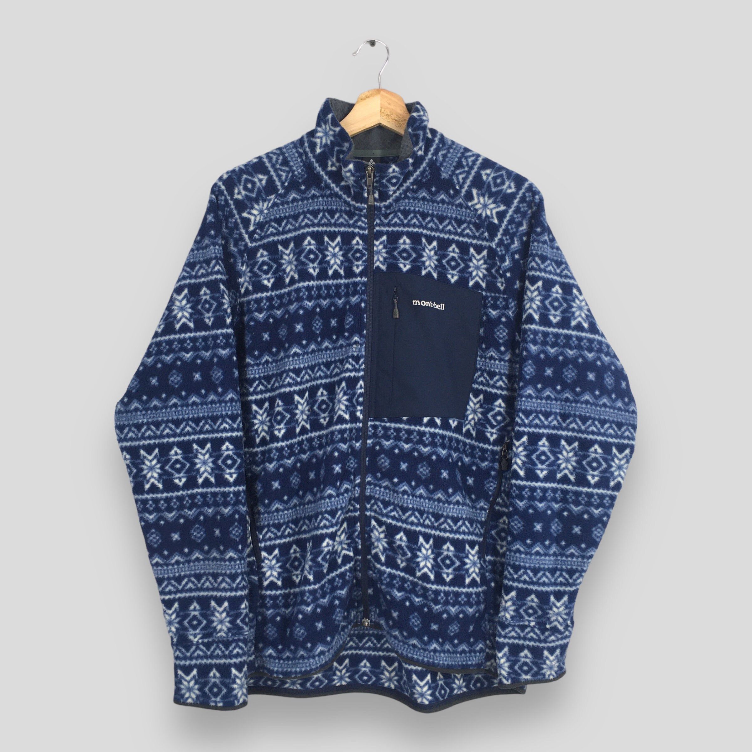 Montbell Vintage Mont-bell Fleece Climaplus Sweater Medium Size US M / EU 48-50 / 2 - 1 Thumbnail