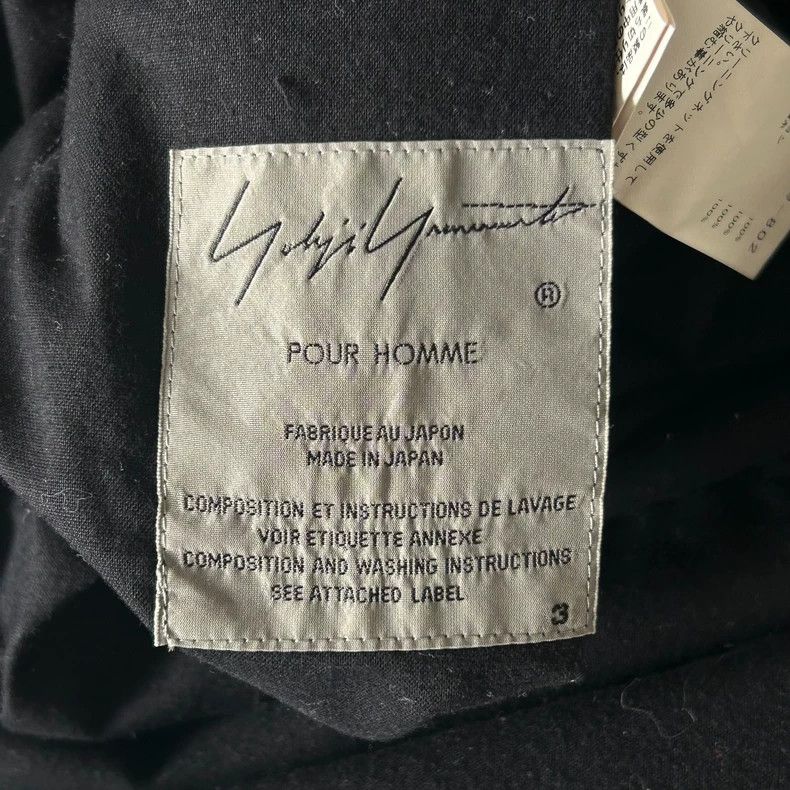 Yohji Yamamoto Yohji Yamamoto size 3 20 aw knife cut triple blazer 2502-N Size 36S - 5 Thumbnail