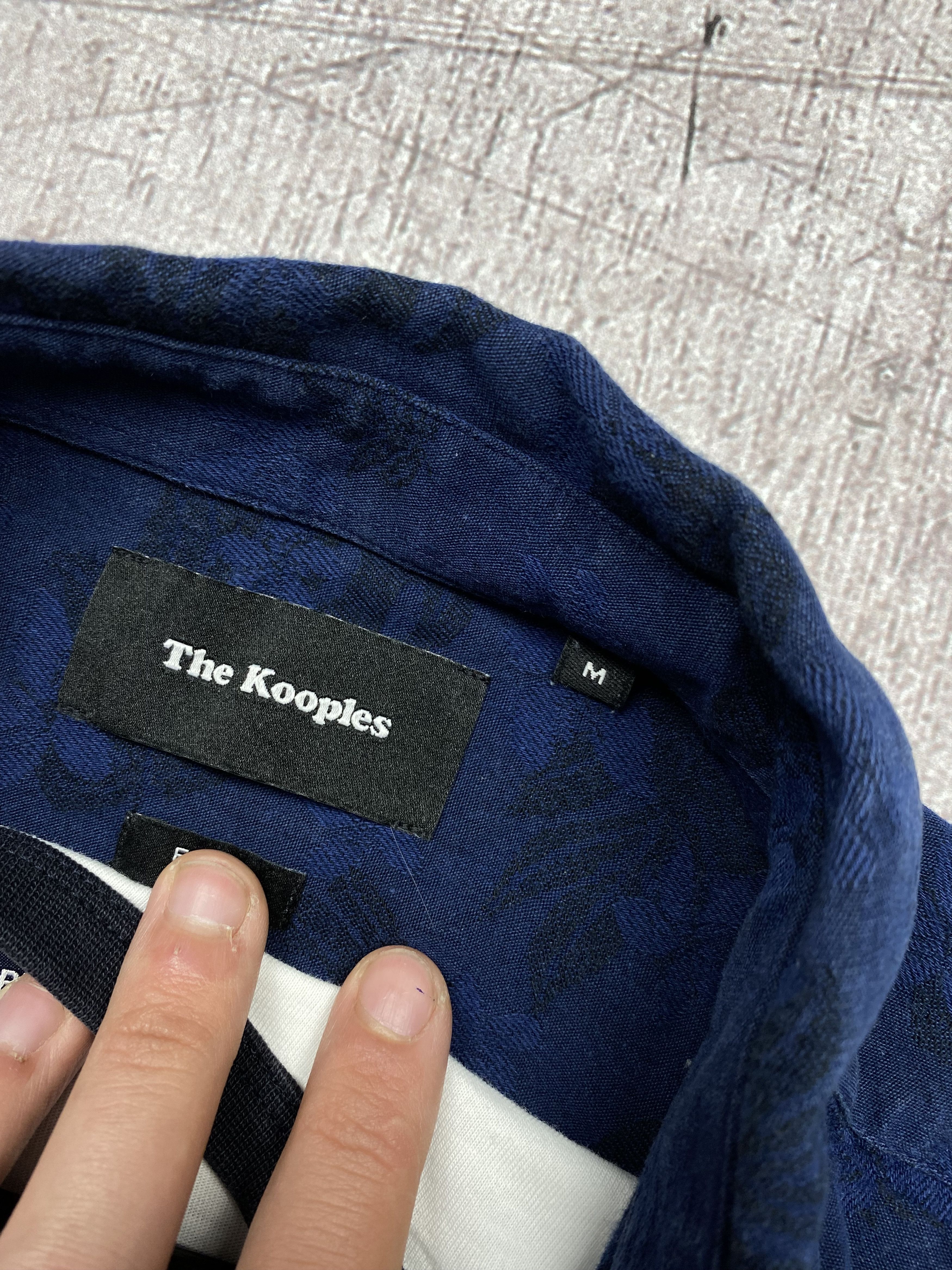 The Kooples × Vintage The Kooples Vintage Mens Printed Long Sleeve Shirt Size US M / EU 48-50 / 2 - 4 Thumbnail