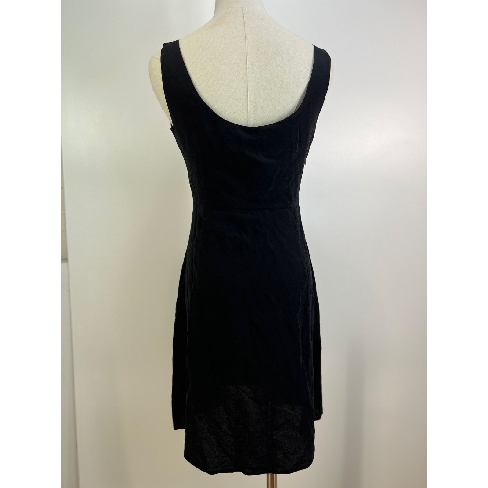 Other Lilysilk Black Silk Mini Sleeveless Dress Size S / US 4 / IT 40 - 10 Thumbnail