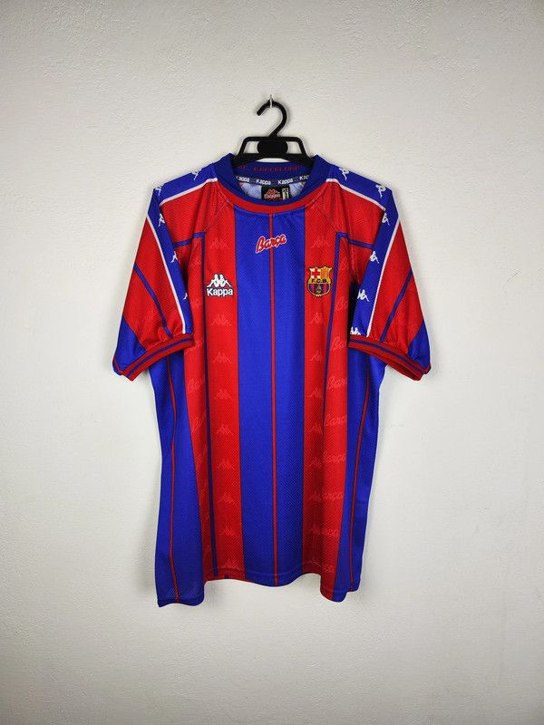 1997 98 Barcelona afterburner Home Shirt European