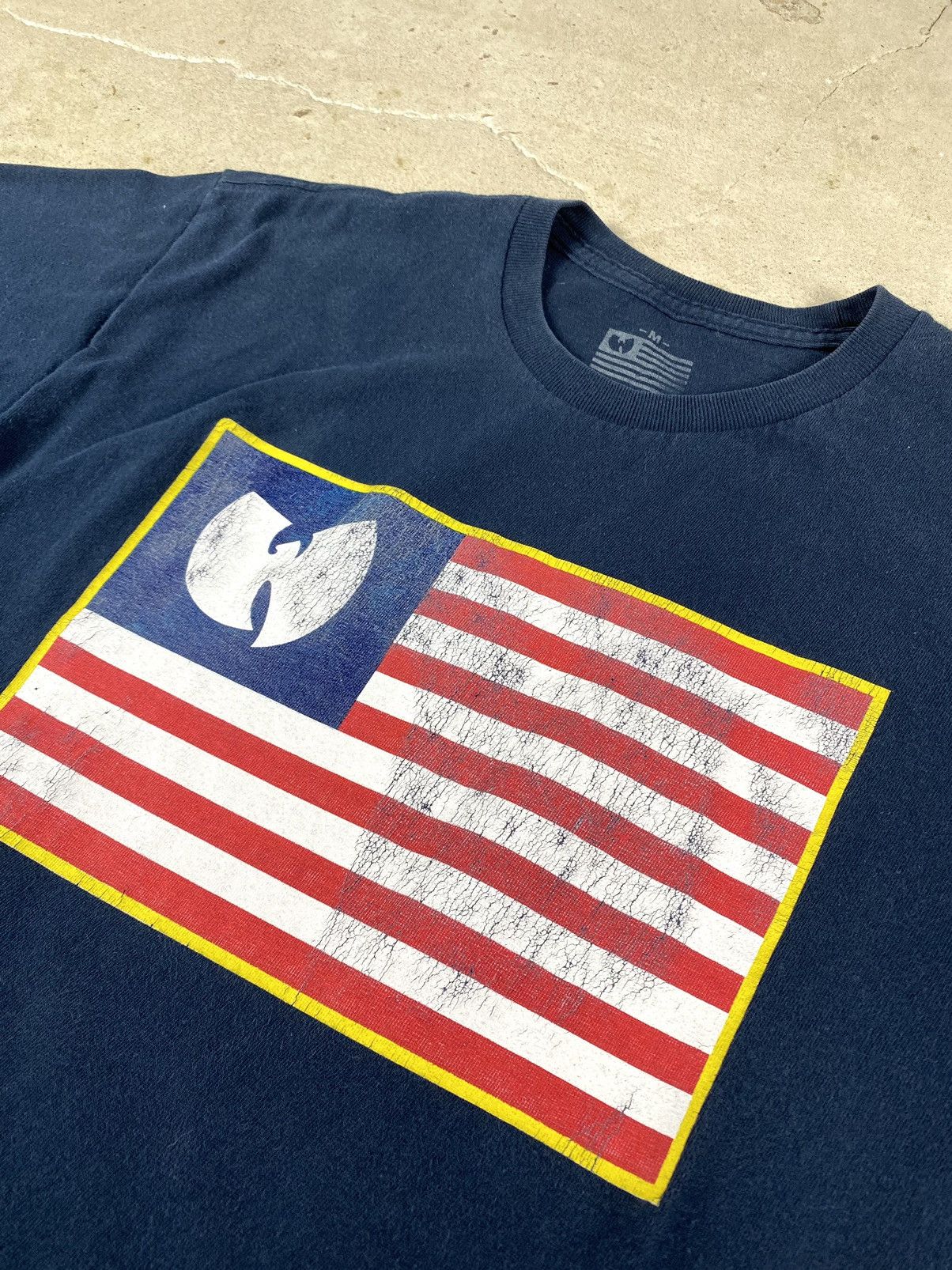 Rap Tees × Vintage × Wu-Tang Clan Vintage 2000's Wu Tang Clan T Shirt Logo Y2K Rap Hip Hop Size US M / EU 48-50 / 2 - 3 Thumbnail