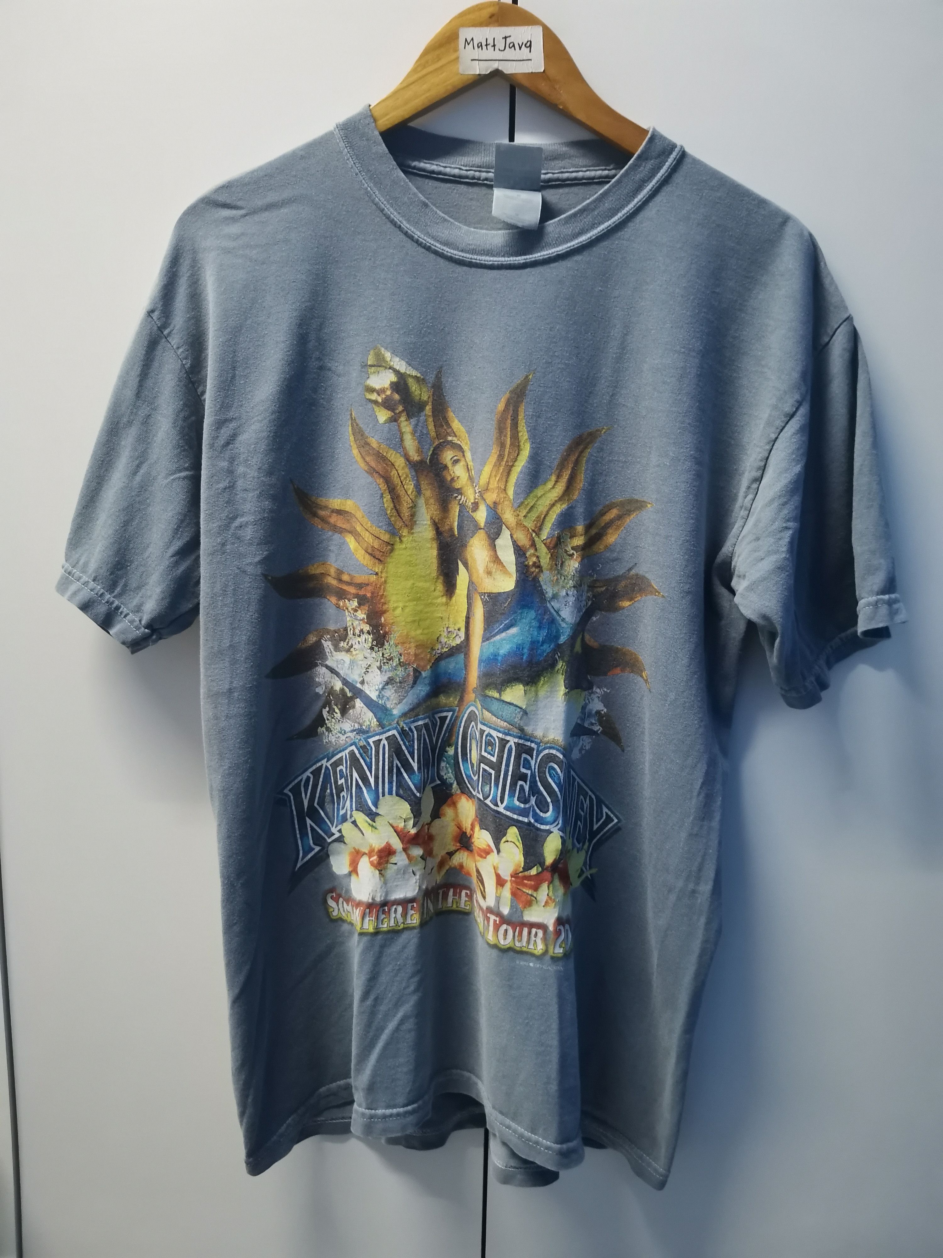 Band Tees Vintage Kenny Chesney Country Music Singer Tour Tee Size US M / EU 48-50 / 2 - 2 Thumbnail