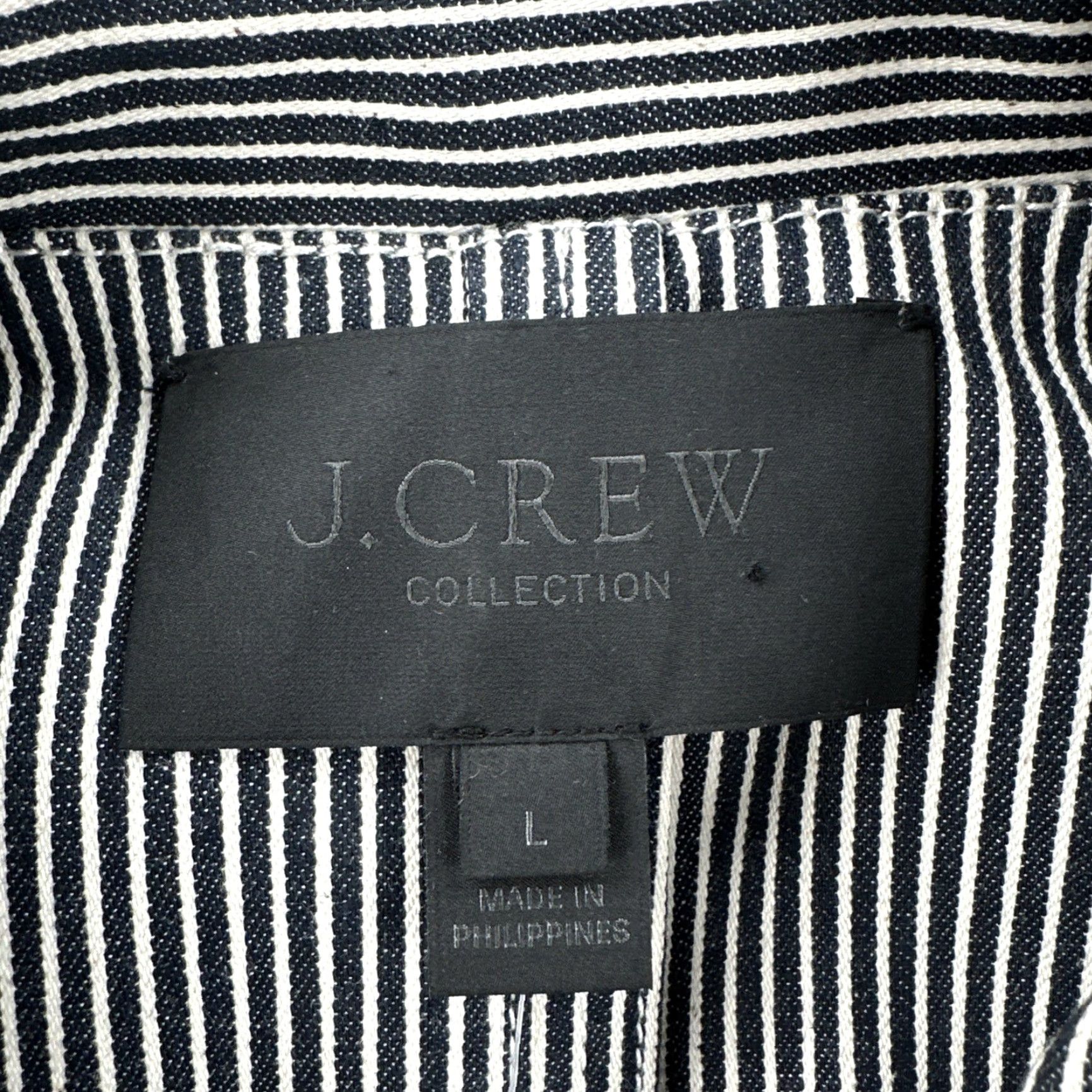 J.Crew VINTAGE J.CREW Jacket Men L Heavyweight Cotton Denim NWT Blue Collection Size US L / EU 52-54 / 3 - 6 Thumbnail