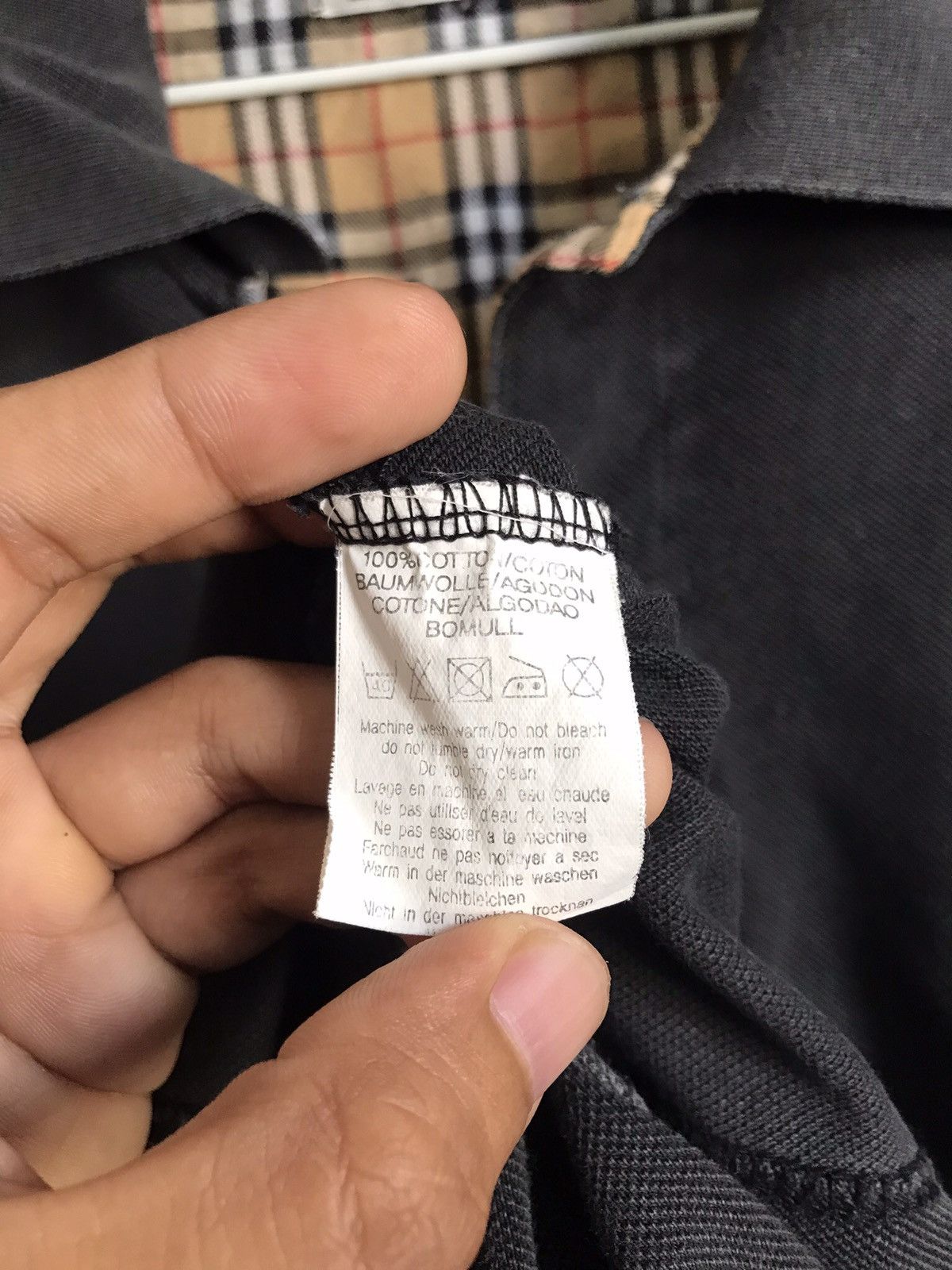 Burberry 🔥 OFFER ME NOW 🔥 VTG Burberrys Nova Check Polo Colar Shirt 🔥 Size US XL / EU 56 / 4 - 10 Thumbnail