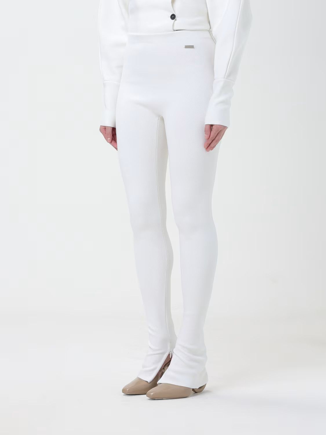 Salvatore Ferragamo o1s1rm0924 Pant in White Size 30" / US 8 / IT 44 - 4 Thumbnail