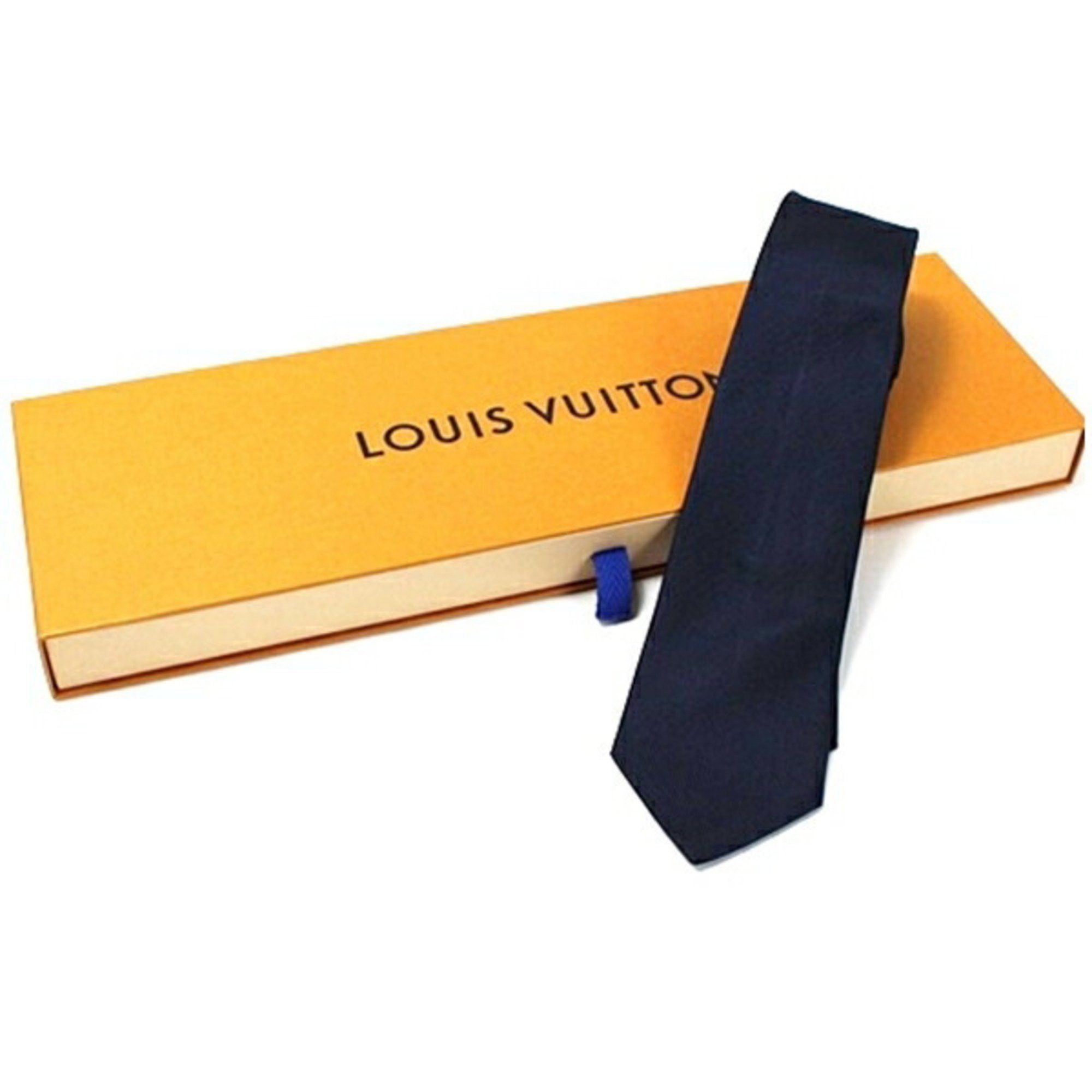 Louis Vuitton Louis Vuitton Silk Tie LV LOUISVUITTON Men's Size ONE SIZE - 1 Thumbnail