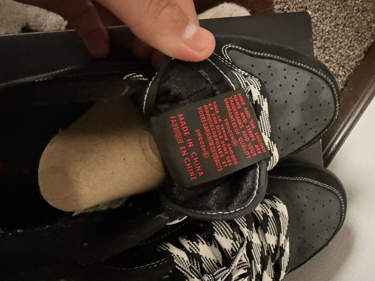 Nike × Travis Scott Travis Scott x Air Jordan 1 Low ‘Black Phantom’ Size US 15 / EU 48 - 6 Thumbnail