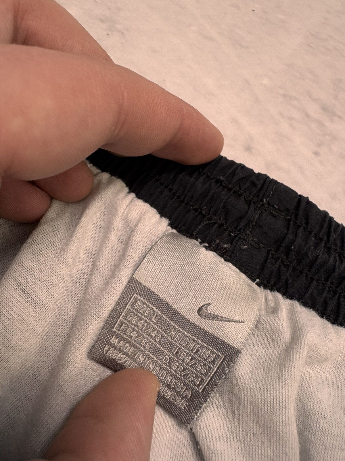 Nike × Vintage NIKE VINTAGE BASIC LOGO OVERSIZE BAGGY PANTS Size US 34 / EU 50 - 5 Thumbnail