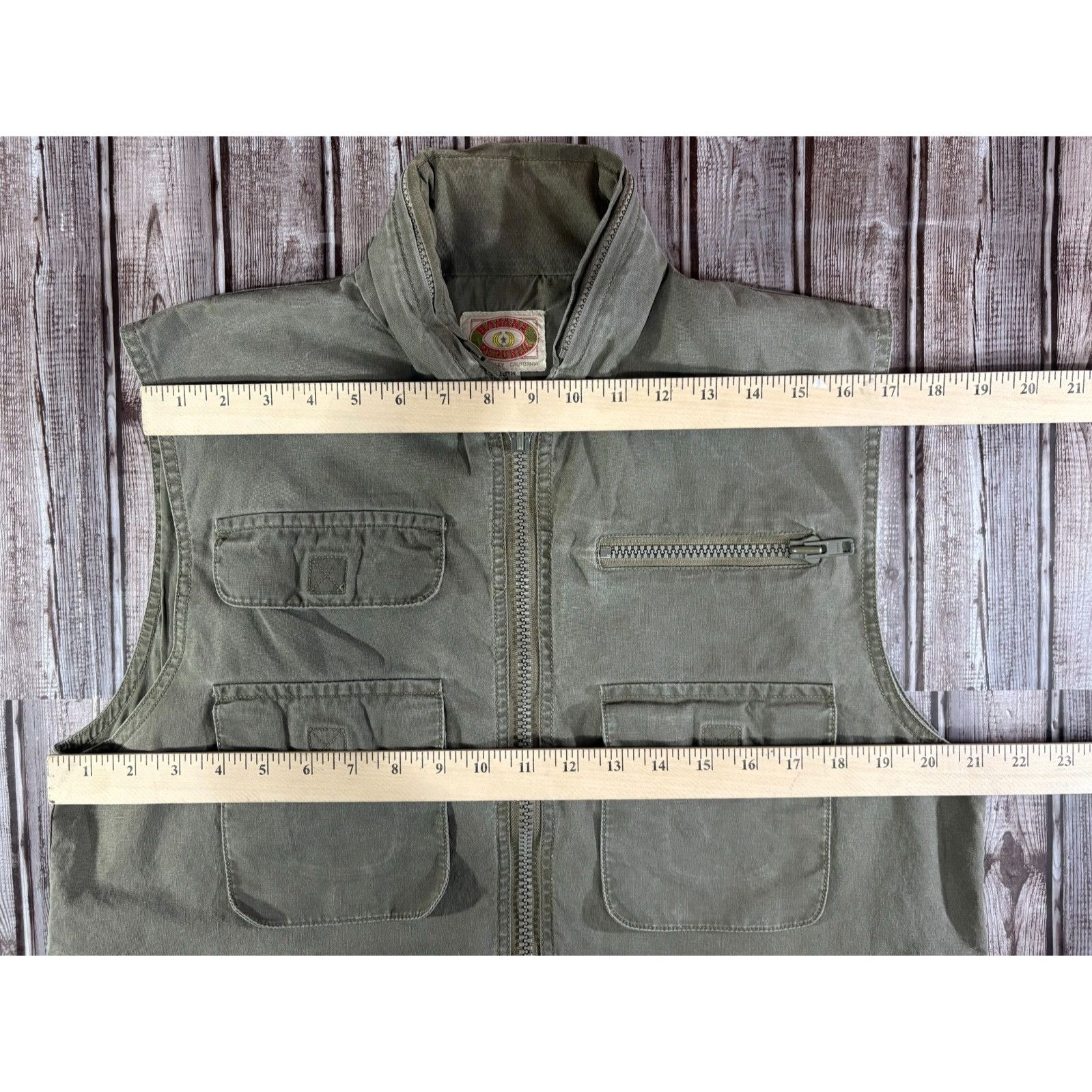 Banana Republic Banana Republic Mill Valley Safari hooded Vest size M color Size US M / EU 48-50 / 2 - 5 Thumbnail