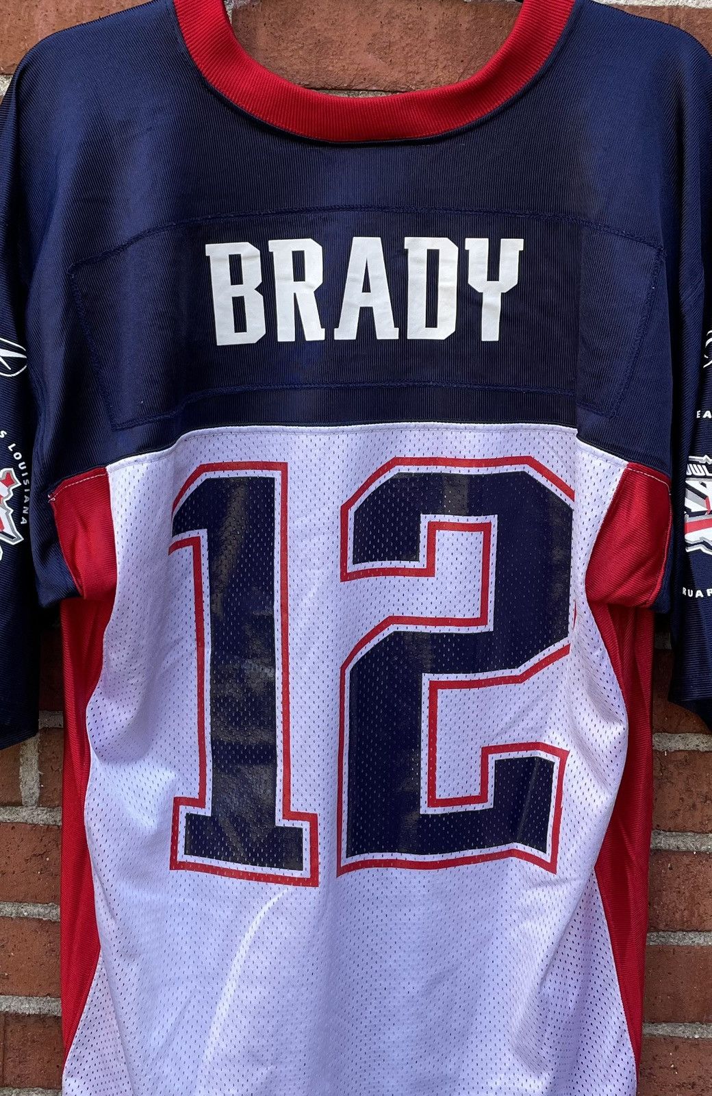 Reebok Vintage Tom Brady Rare Reebok Super Bowl XXXVI Men’s Size US M / EU 48-50 / 2 - 7 Thumbnail