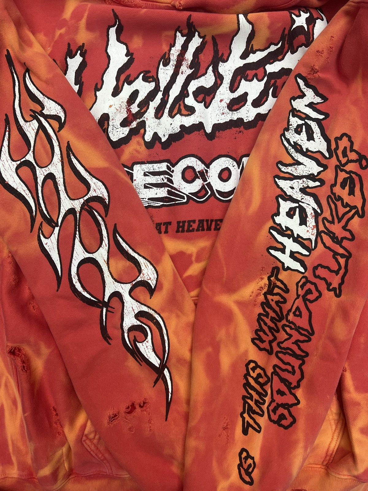 Hellstar Records Lava Hoodie - www.disolcolor.com