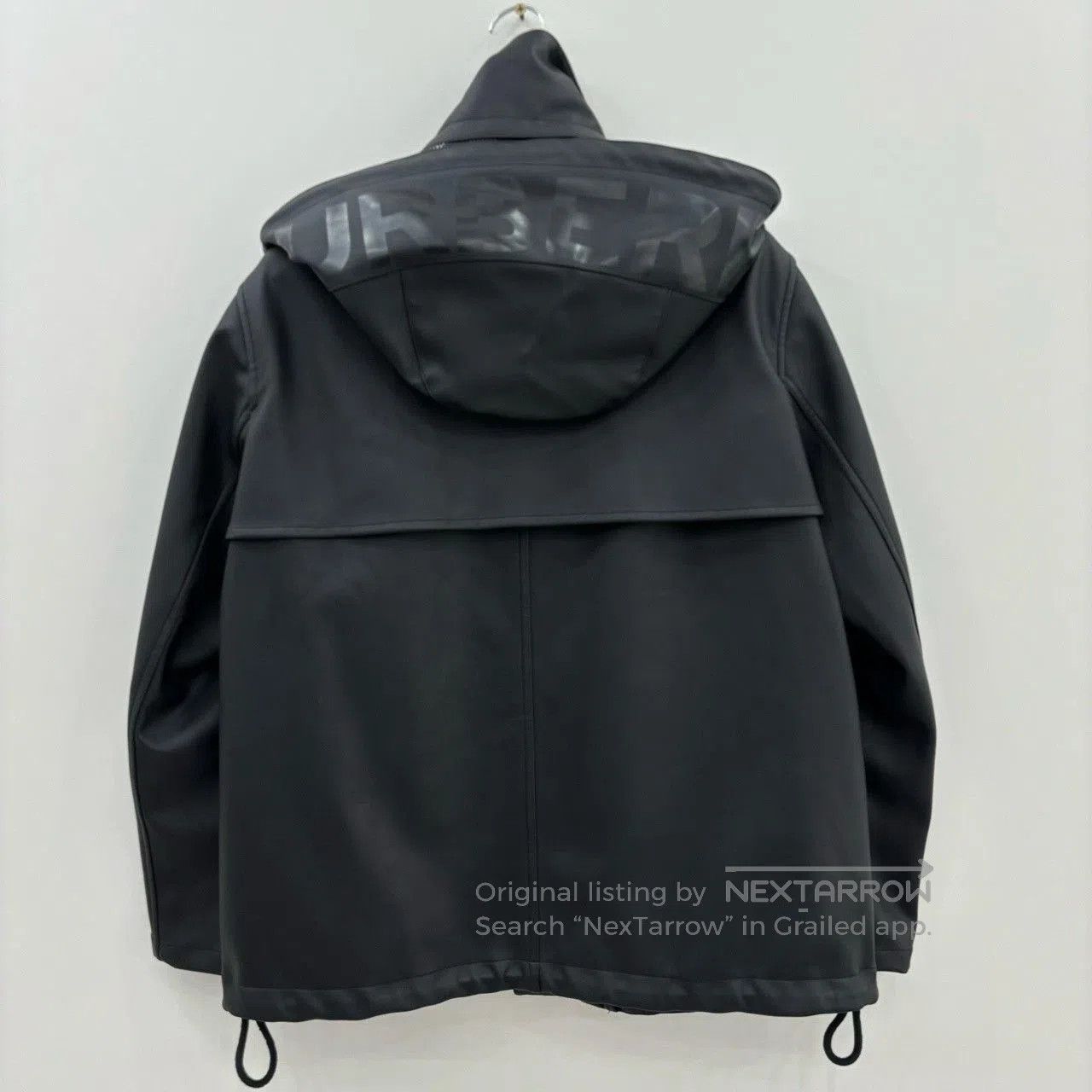 Burberry Burberry Solid Single-Breasted Hooded Leather Trench. Size US M / EU 48-50 / 2 - 3 Thumbnail