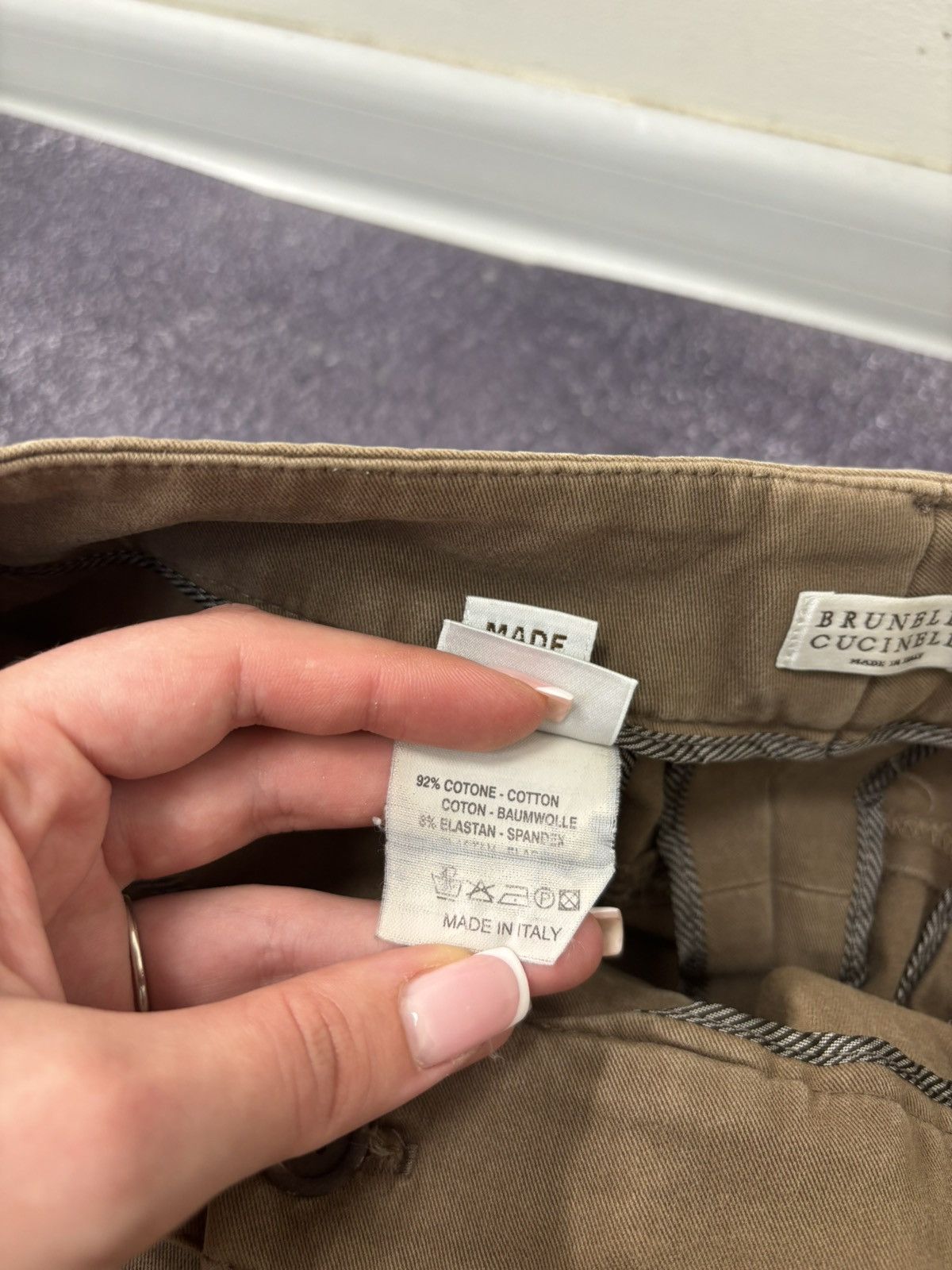 Brunello Cucinelli Brunello Cucinelli Women’s Italian Brown Ankle Chino Pants Size 27" / US 4 / IT 40 - 14 Thumbnail