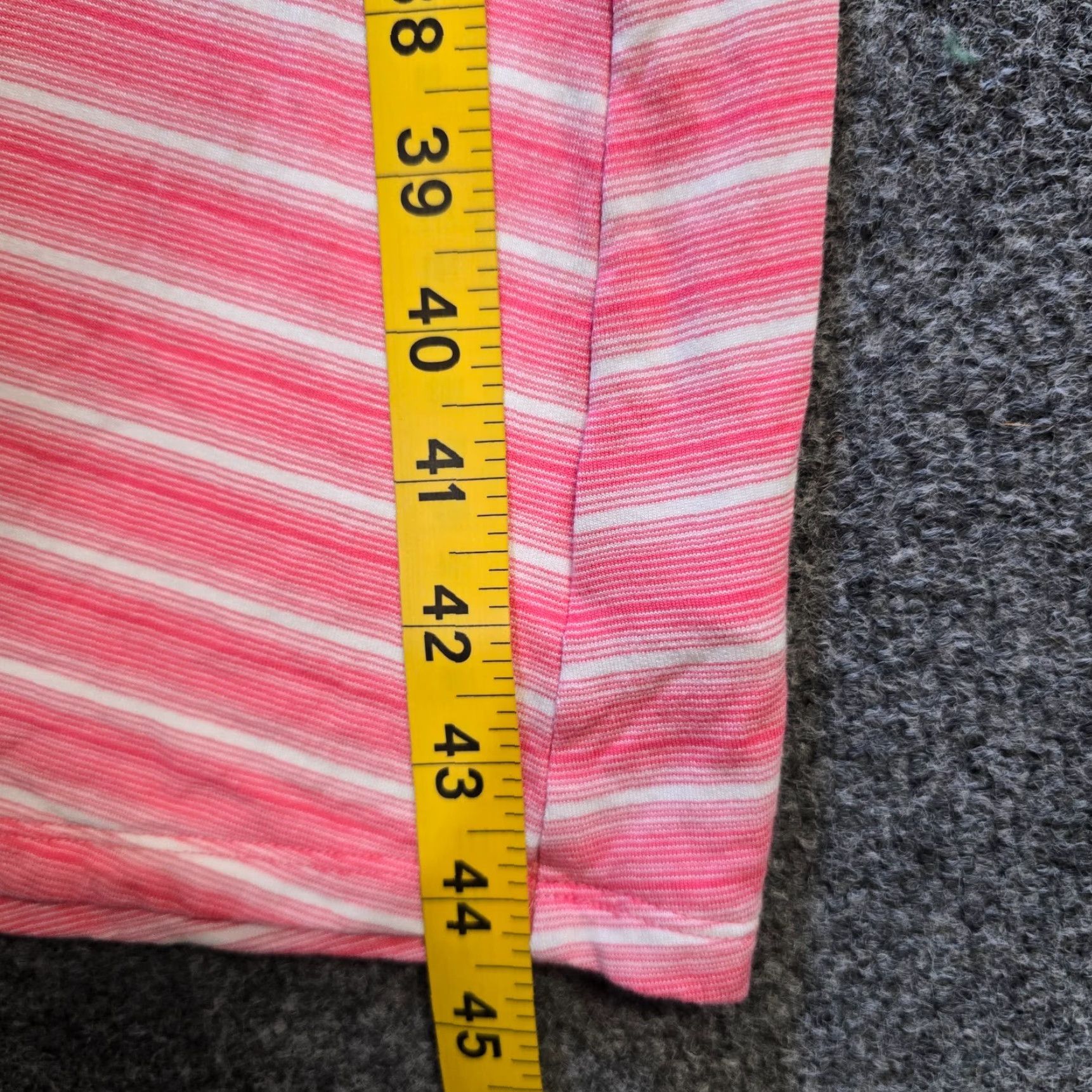 Talbots **Women's 0X Pink Striped Sheath Casual Stretch Dress** User: Women's 0X Pink Striped Sheath Casual Stretch Dress Size XL / US 12-14 / IT 48-50 - 7 Thumbnail