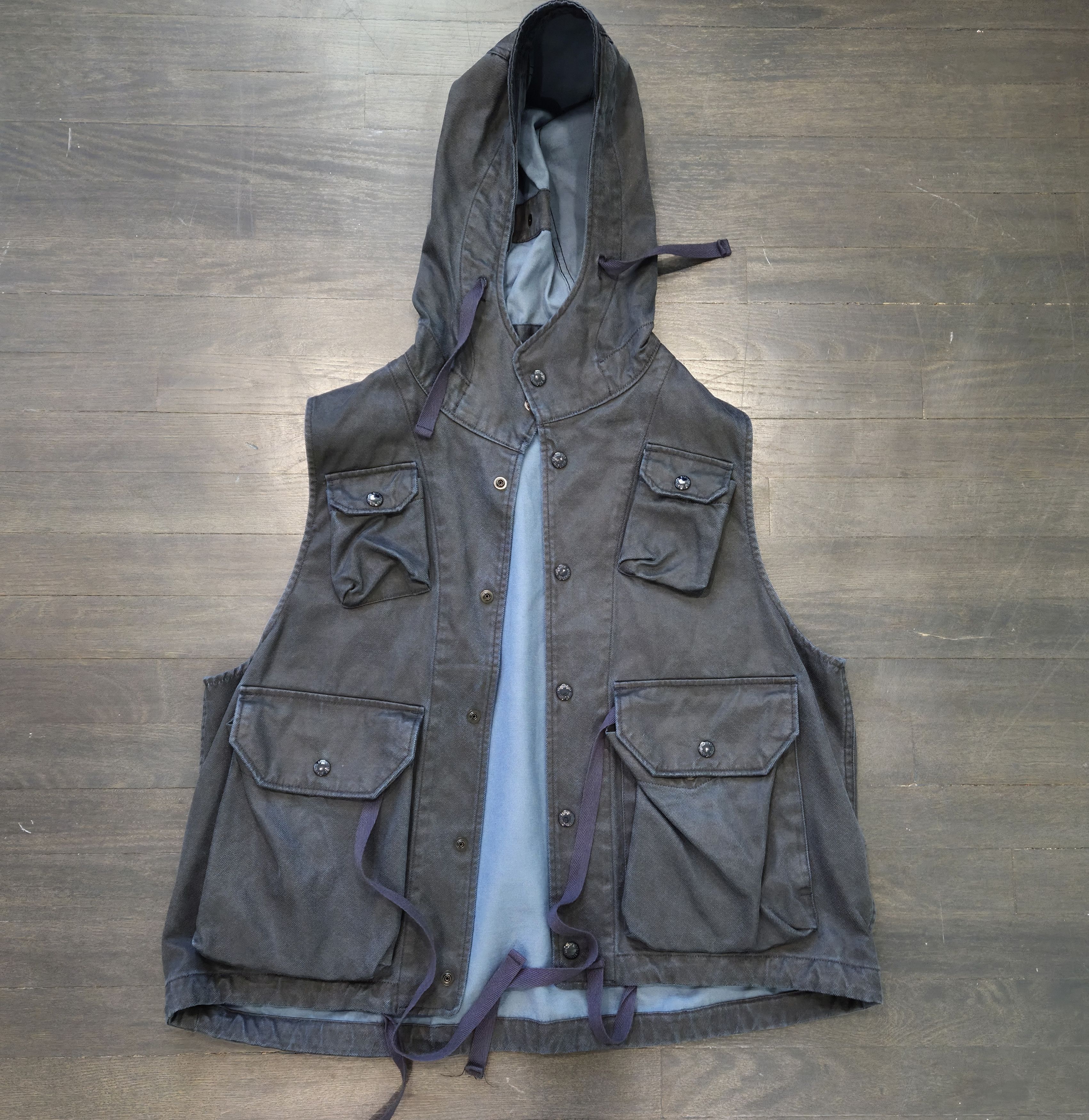Engineered Garments Workaday Engineer Jacket Camel 10oz Duck 