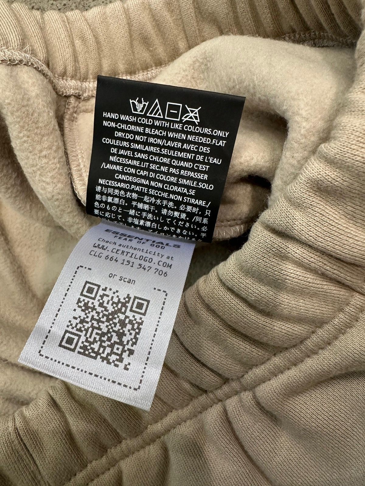 Essentials ESSENTIALS - Relaxed Fleece Sweatpant Timber Size US 32 / EU 48 - 3 Thumbnail