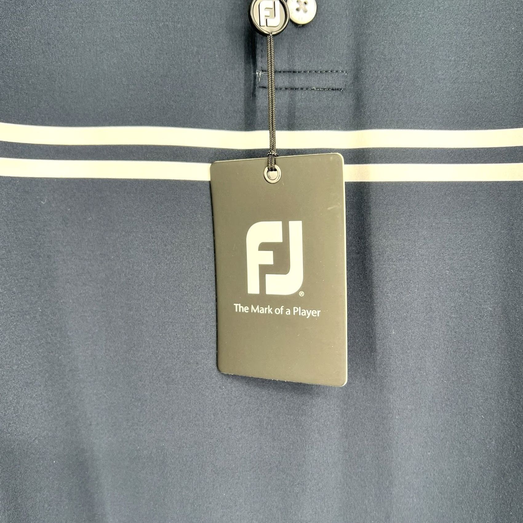 Footjoy FootJoy Polo Mens L Colorblock Lisle Performance Stretch Golf Shirt Size US L / EU 52-54 / 3 - 3 Thumbnail