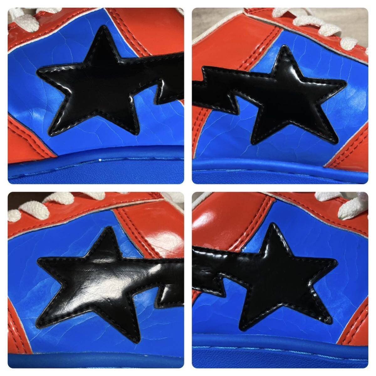 Bape × Marvel Comics × Nigo 2005 Marvel Comics patent leather BAPE STA sneakers APE NIGO Size US 9.5 / EU 42-43 - 8 Thumbnail