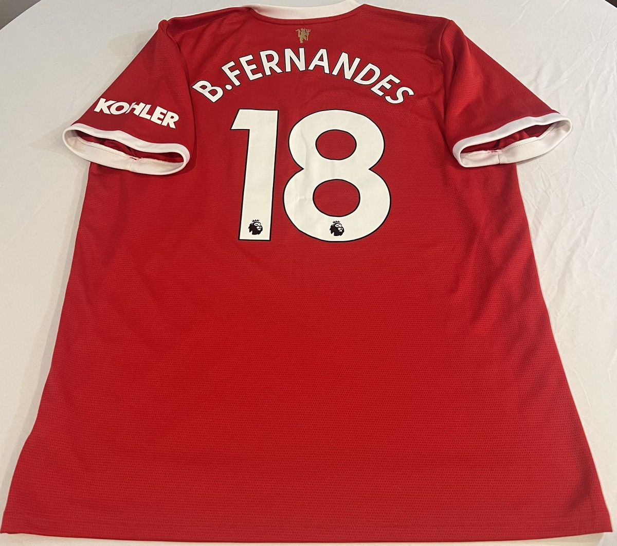 Adidas 2021/22 Men’s Manchester United Adidas Home Jersey XL Size US XL / EU 56 / 4 - 3 Thumbnail