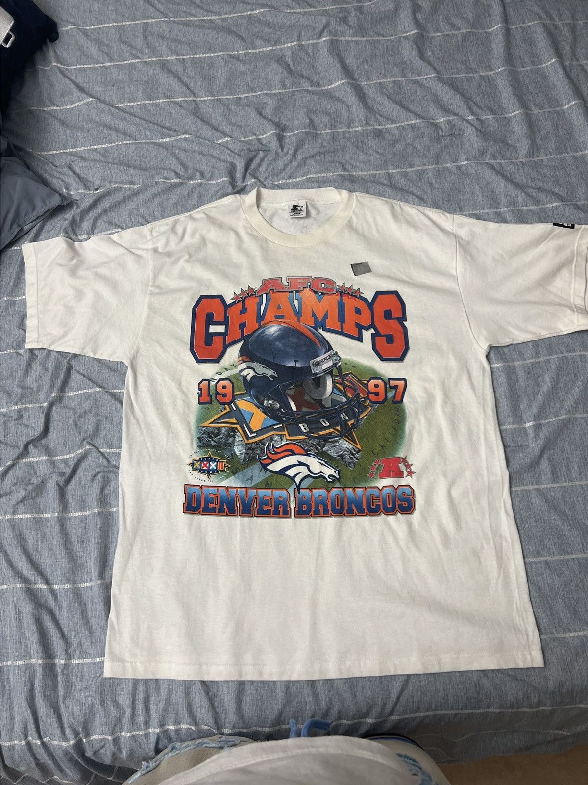 Starter Vintage Broncos tee Size US L / EU 52-54 / 3 - 1 Thumbnail