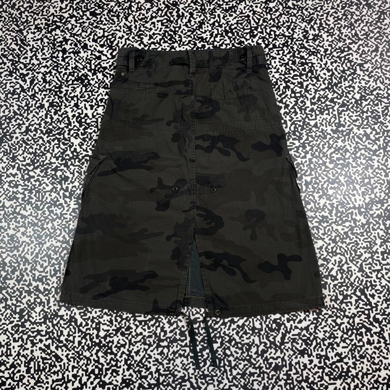 G-Star Vintage Y2K G STAR Camo Cargo Maxi Skirt Japanese Style Size 26" / US 2 / IT 38 - 5 Thumbnail