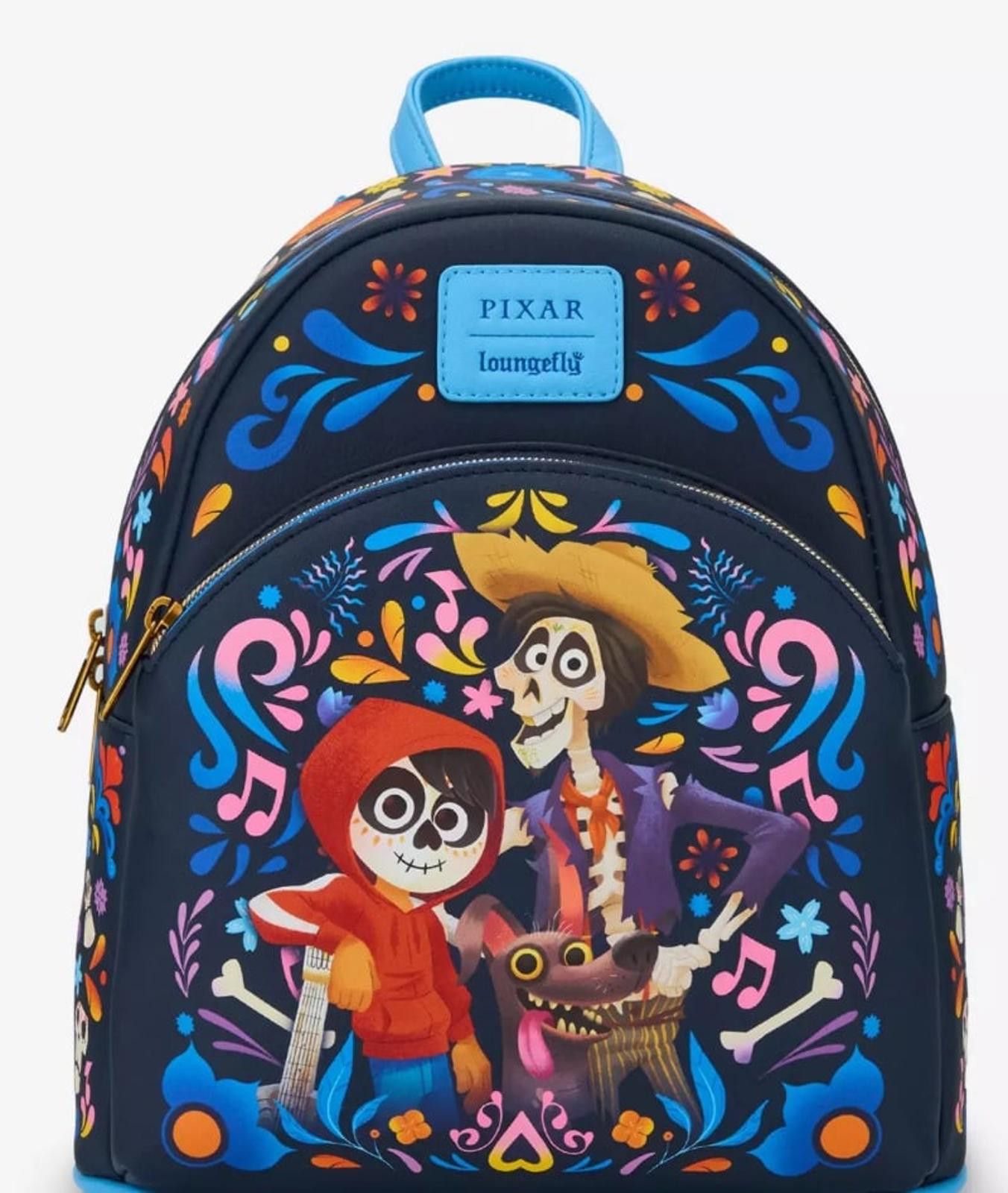 Disney Pixar Loungefly coco trio art mini backpack 88966-1.jpg main image 4