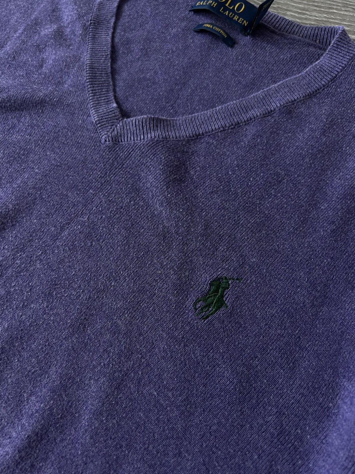 Designer × Polo Ralph Lauren × Ralph Lauren Polo Ralph Lauren RRL Pima Cotton Casual Sweater Size US M / EU 48-50 / 2 - 7 Thumbnail