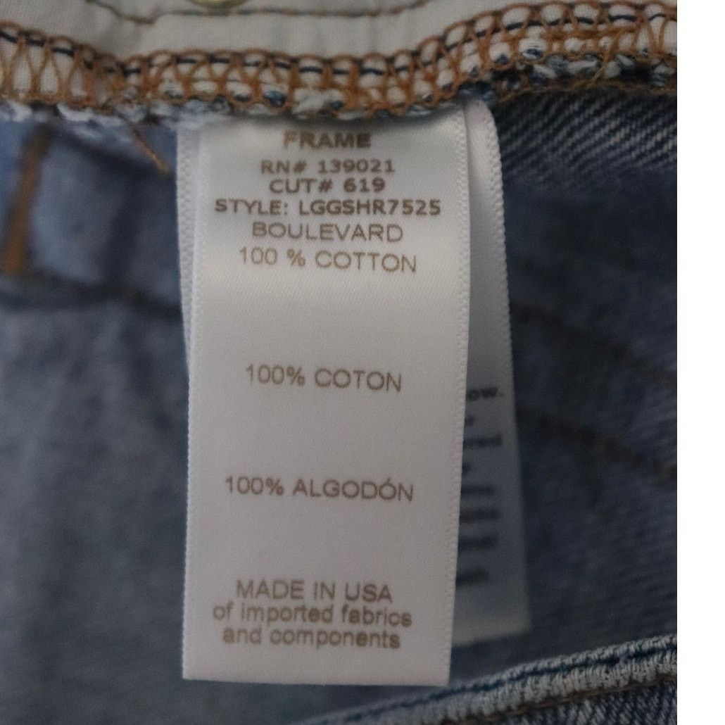 Frame Frame Denim Le Garcon Jean Shorts in Boulevard Size 26 Size 26" / US 2 / IT 38 - 9 Thumbnail