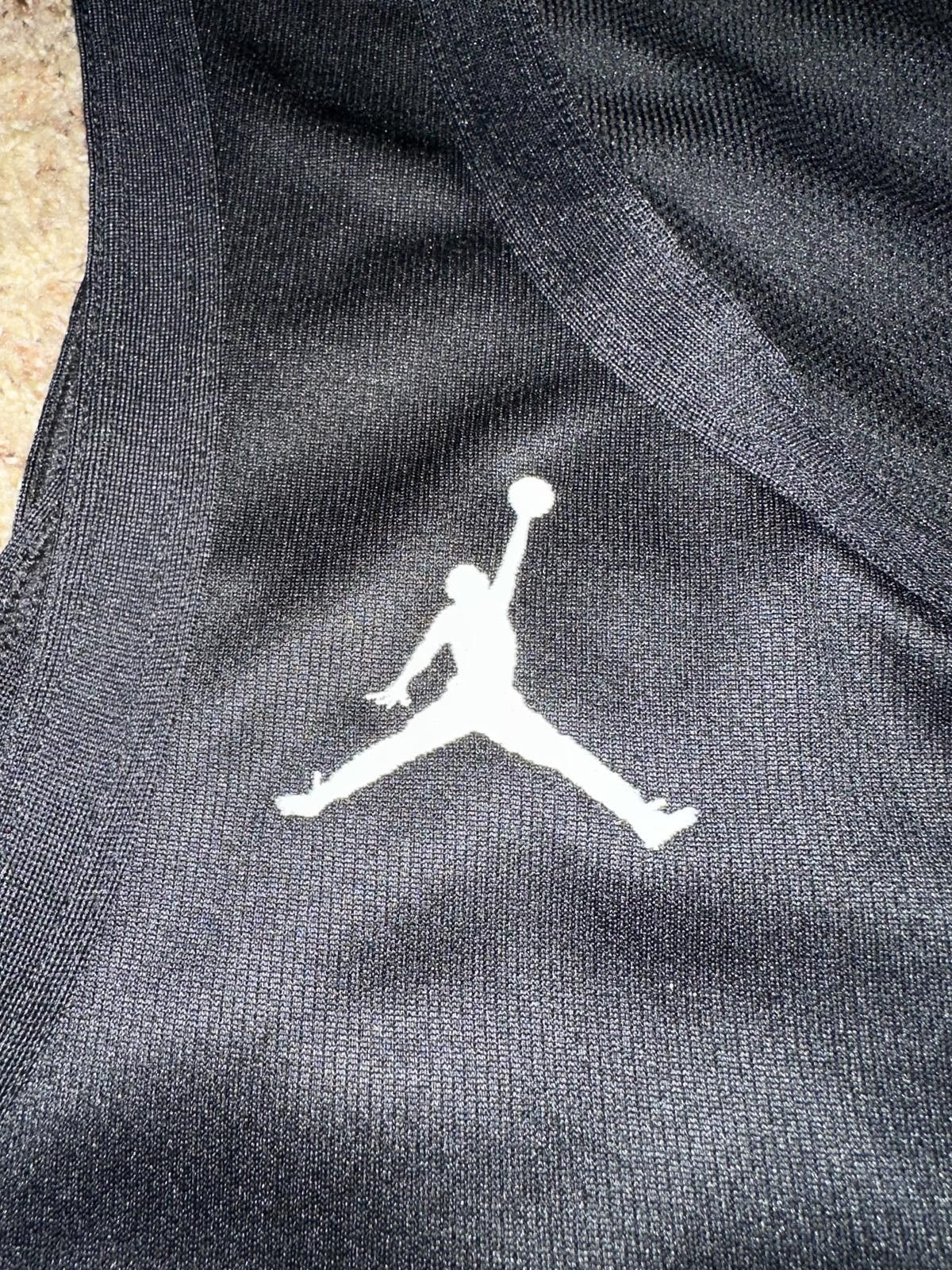 Designer Air Jordan Men’s NBA Team Issue Black Blank Jersey Size US XL / EU 56 / 4 - 3 Thumbnail
