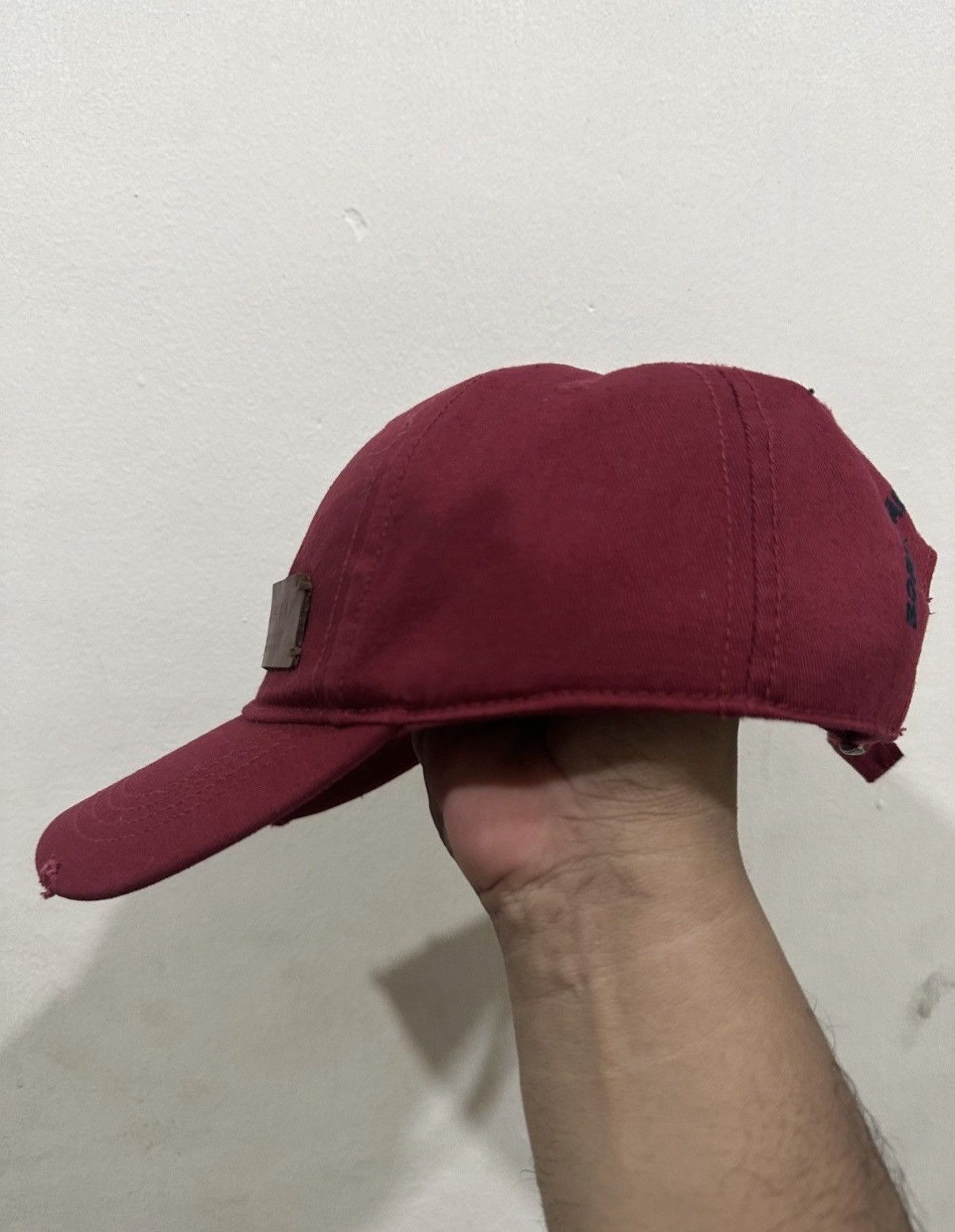 Dsquared2 VTG Dsquared2 Distress Baseball Hat Size ONE SIZE - 4 Thumbnail