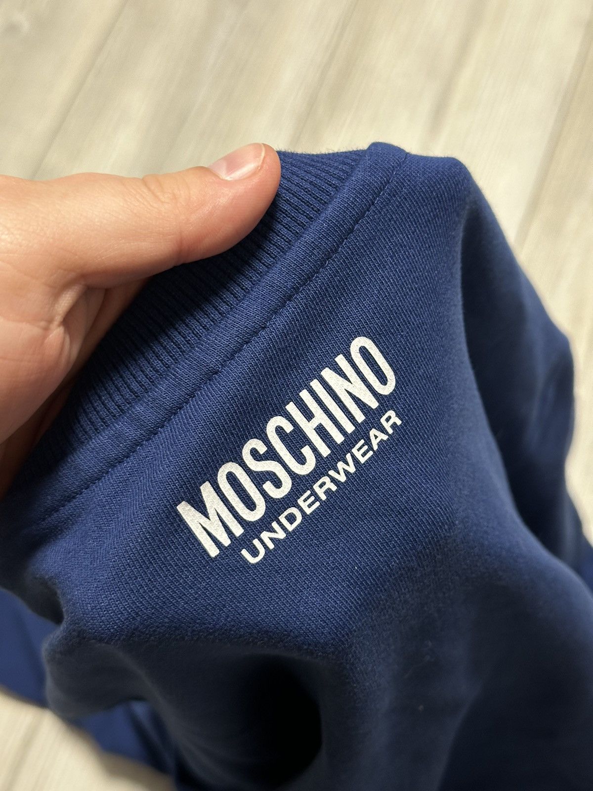 Moschino Moschino Underwear Tape logo swietshirt sweater Size US M / EU 48-50 / 2 - 8 Thumbnail