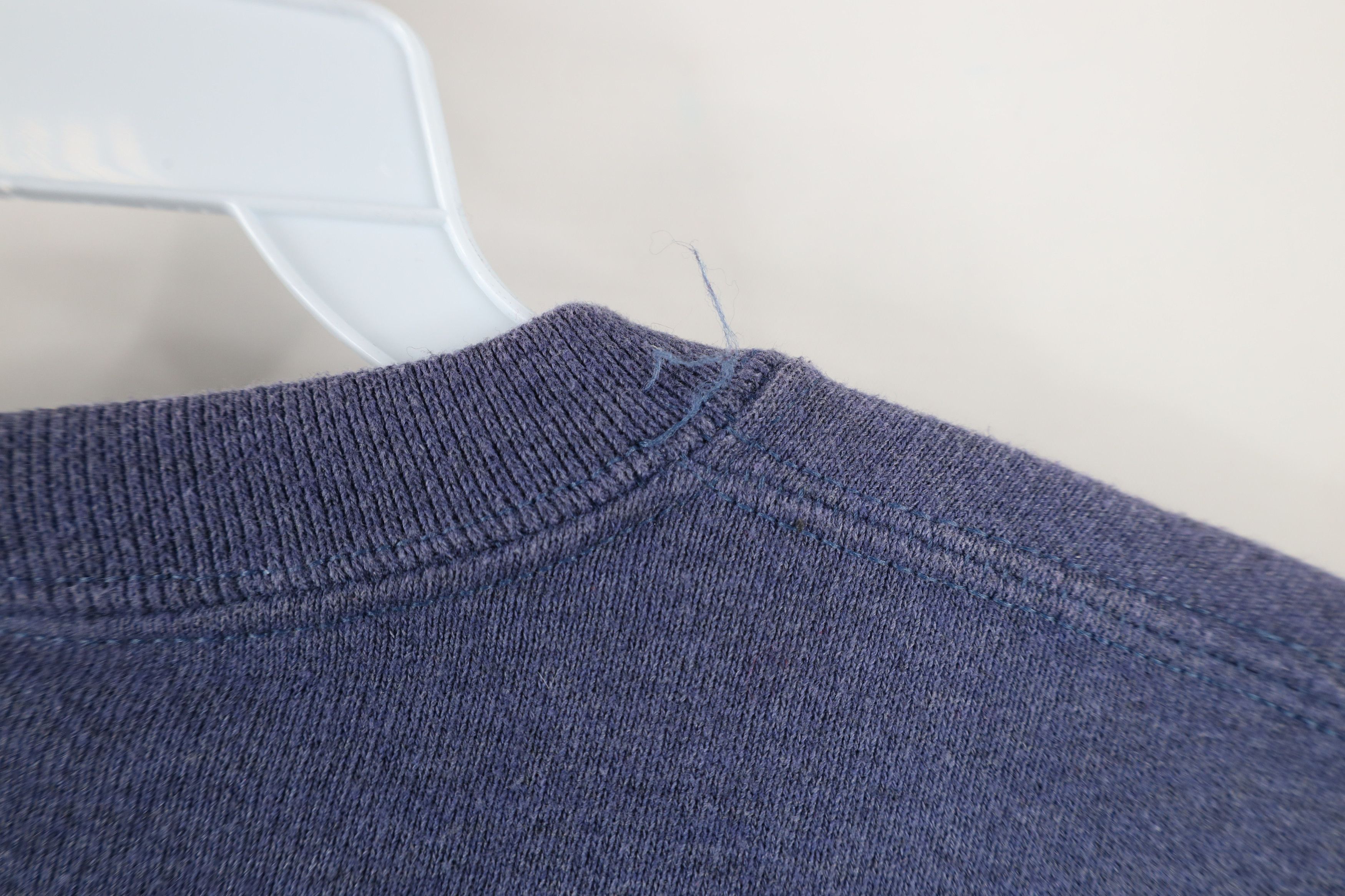 Russell Athletic × Vintage Vintage 90s Russell Athletic Lighthouse Sweatshirt Blue USA Size L / US 10 / IT 46 - 10 Thumbnail