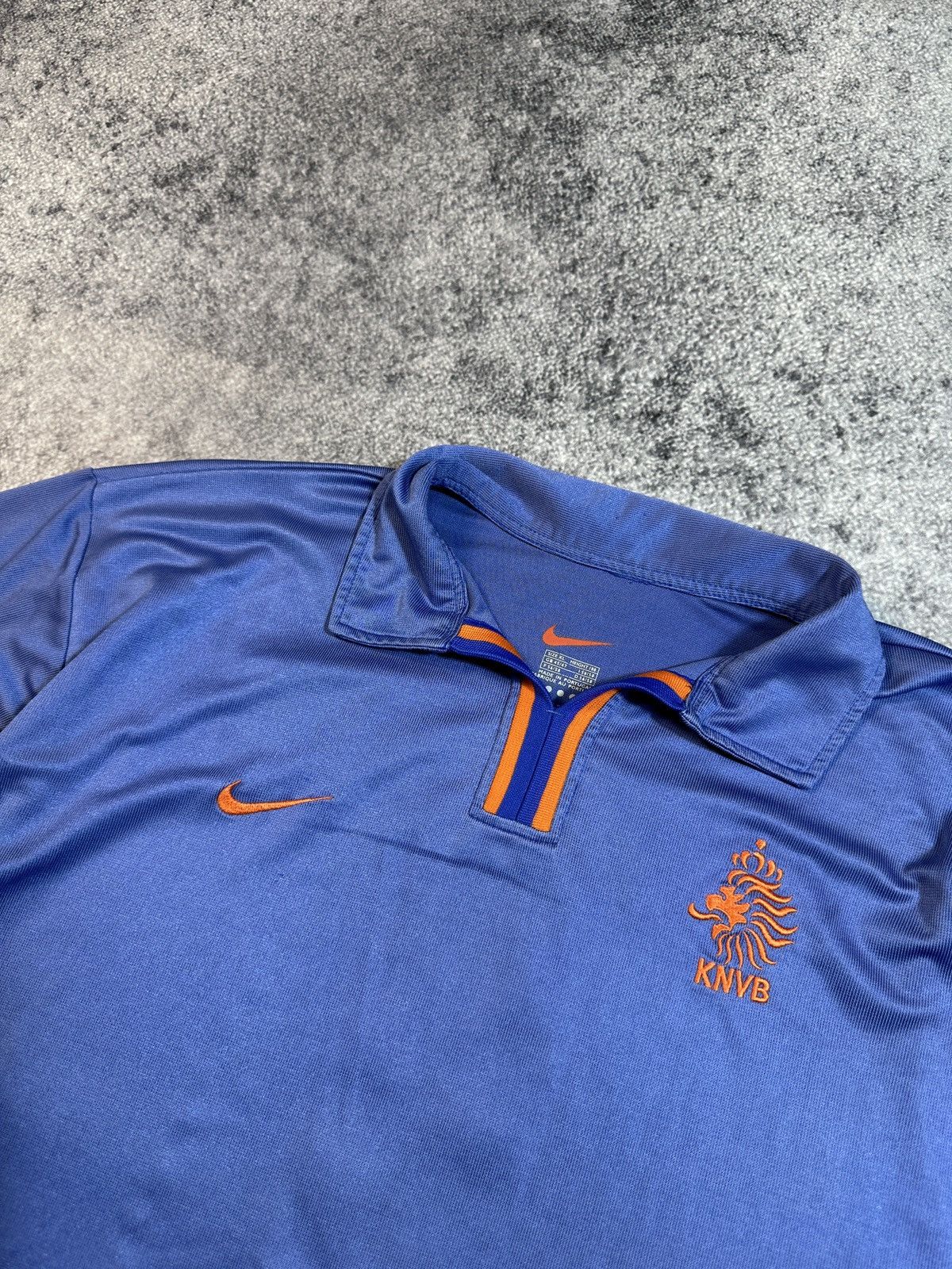 Nike × Vintage Vintage Nike Netherlands 11 Overmars Soccer Jersey Blokecore Size US XL / EU 56 / 4 - 3 Thumbnail