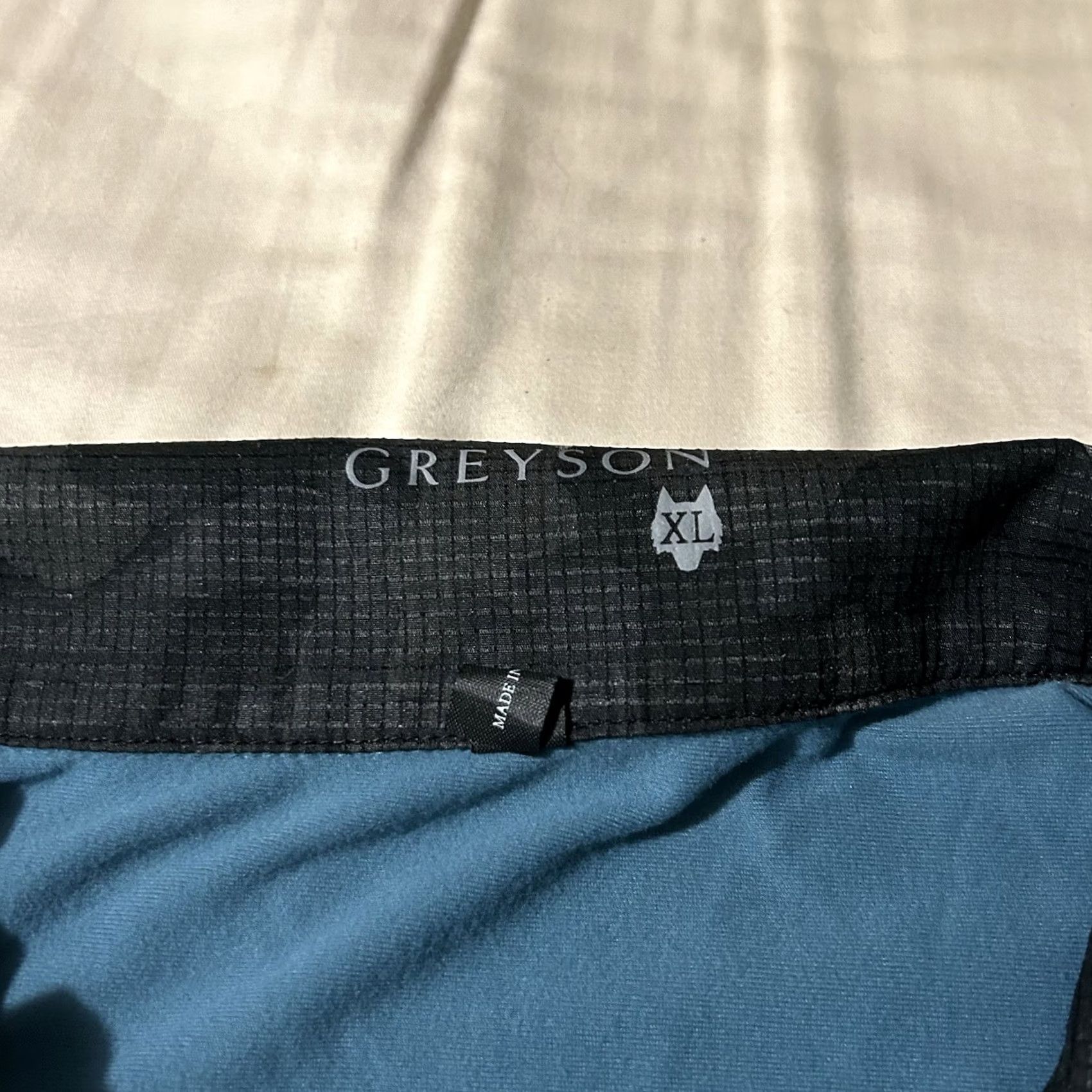 Vintage Greyson Tate Golf Quarter Zip Pullover Teal XL Mens Size Regular 80s? Size US XL / EU 56 / 4 - 5 Thumbnail