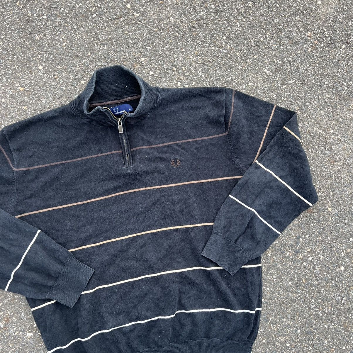 Fred Perry Fred Perry 1/2 Zip Sweatshirt Jumper Size US XL / EU 56 / 4 - 4 Thumbnail