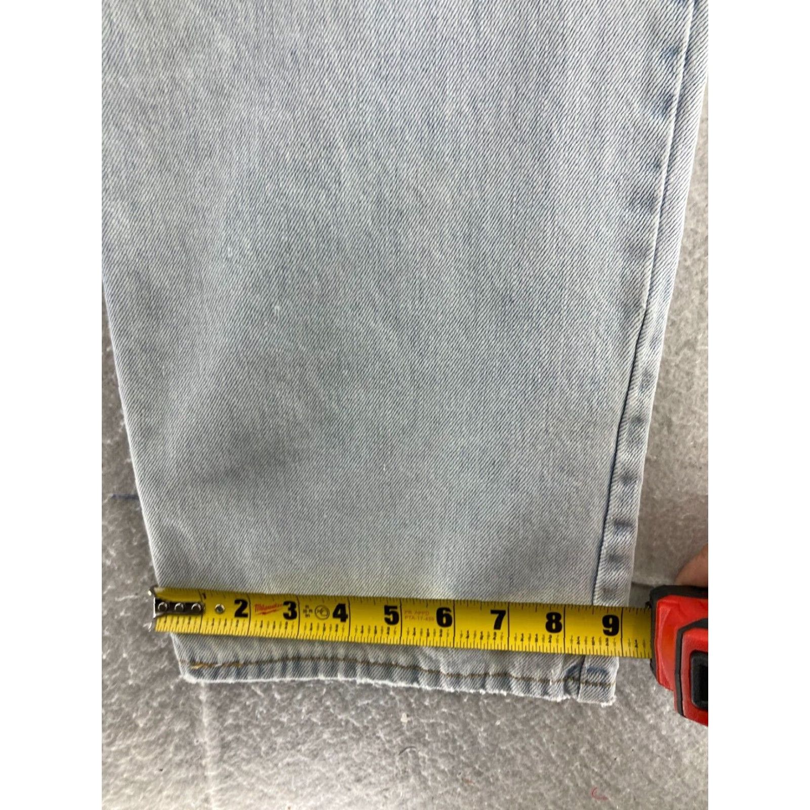 Levi's VINTAGE Levi's 550 Jeans Mens 38X34 High Rise Relaxed Fit 100% Cotton Denim Blue 80s 90s Grunge Jeans Mens Size US 38 / EU 54 - 4 Thumbnail