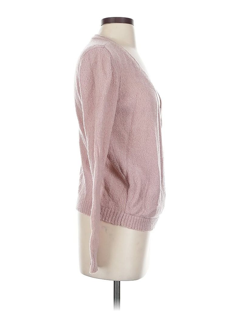 NWT Toad&Co Pink Wool Cotati Wrap Pullover Sweater Size S