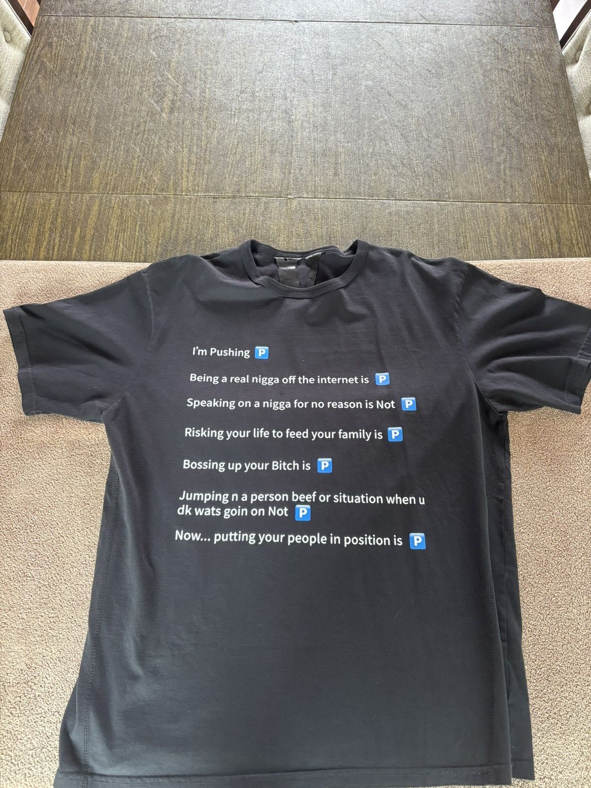 Vlone Vlone x Gunna Pushin P *F&F* T Shirt Size US XXL / EU 58 / 5 - 1 Thumbnail