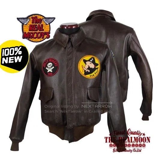 The Real McCoy's The Real McCoys Leather jacket Size US M / EU 48-50 / 2 - 1 Thumbnail
