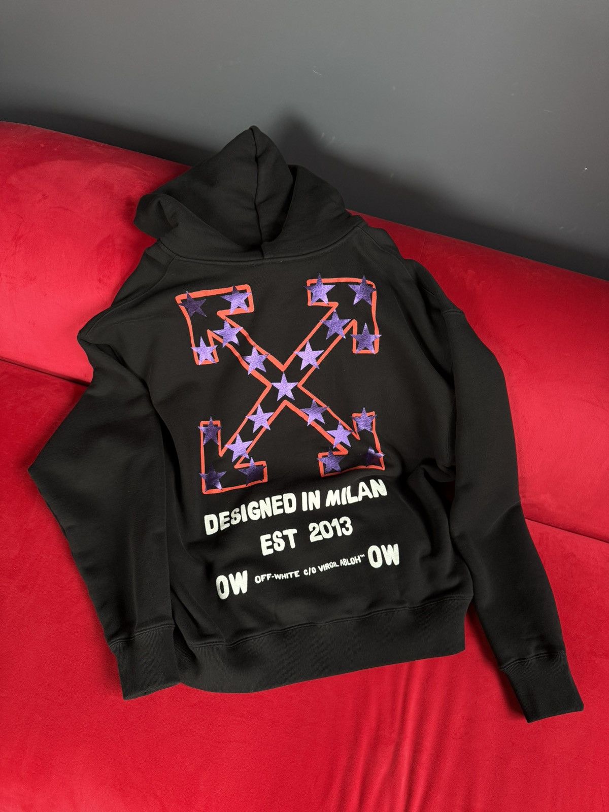 Off-White Off-White Star Arrow Skate Zip Hoodie Size US L / EU 52-54 / 3 - 4 Thumbnail