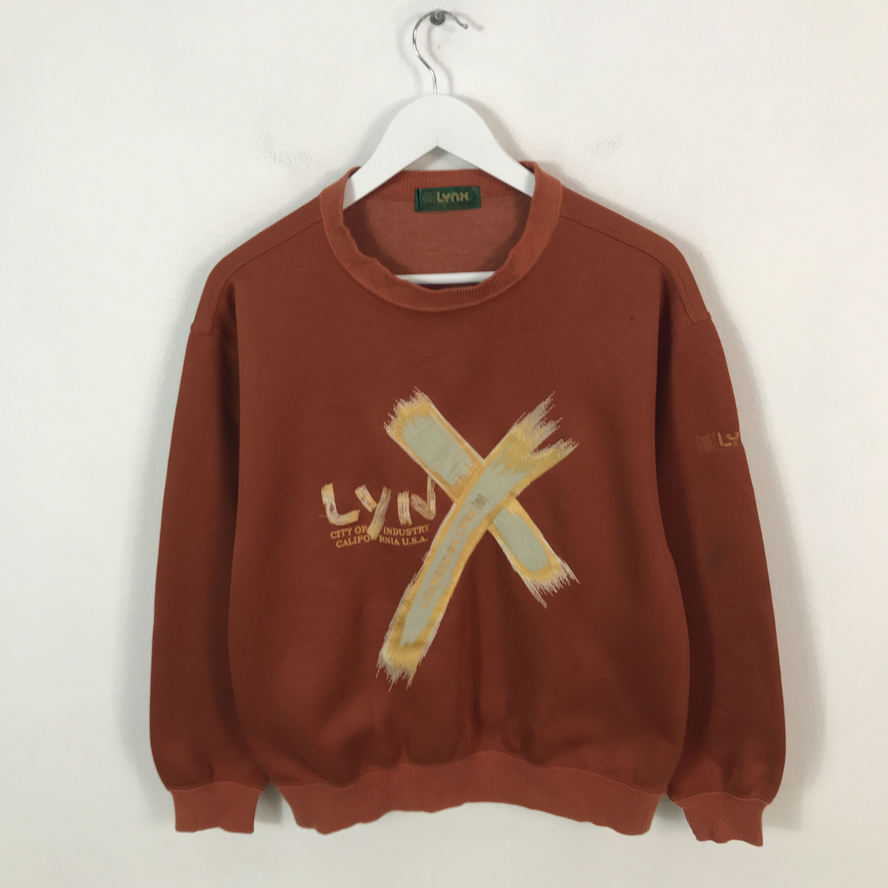 Japanese Brand LYNX X Sweatshirt Size US M / EU 48-50 / 2 - 1 Thumbnail