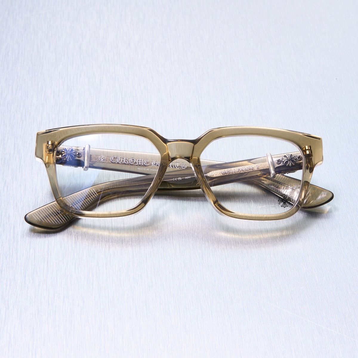 Chrome Hearts CHROME HEARTS VAGILLIONAIRE II ARMY GLASSES Size ONE SIZE - 6 Thumbnail