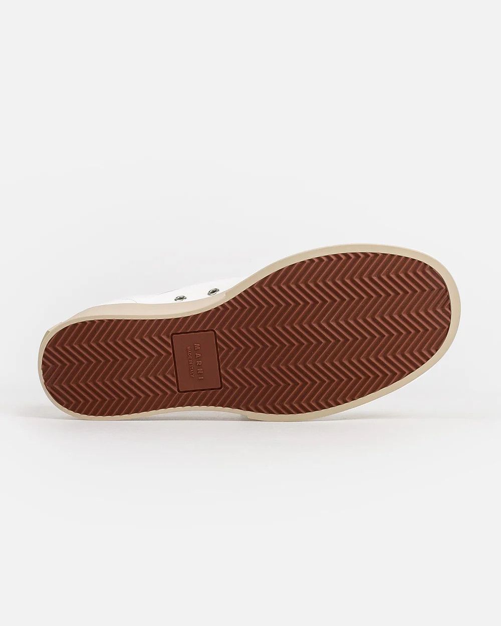 Marni o1s22i1n0525 Leather Pablo Low-Top Sneakers in White Size US 11 / IT 41 - 3 Thumbnail